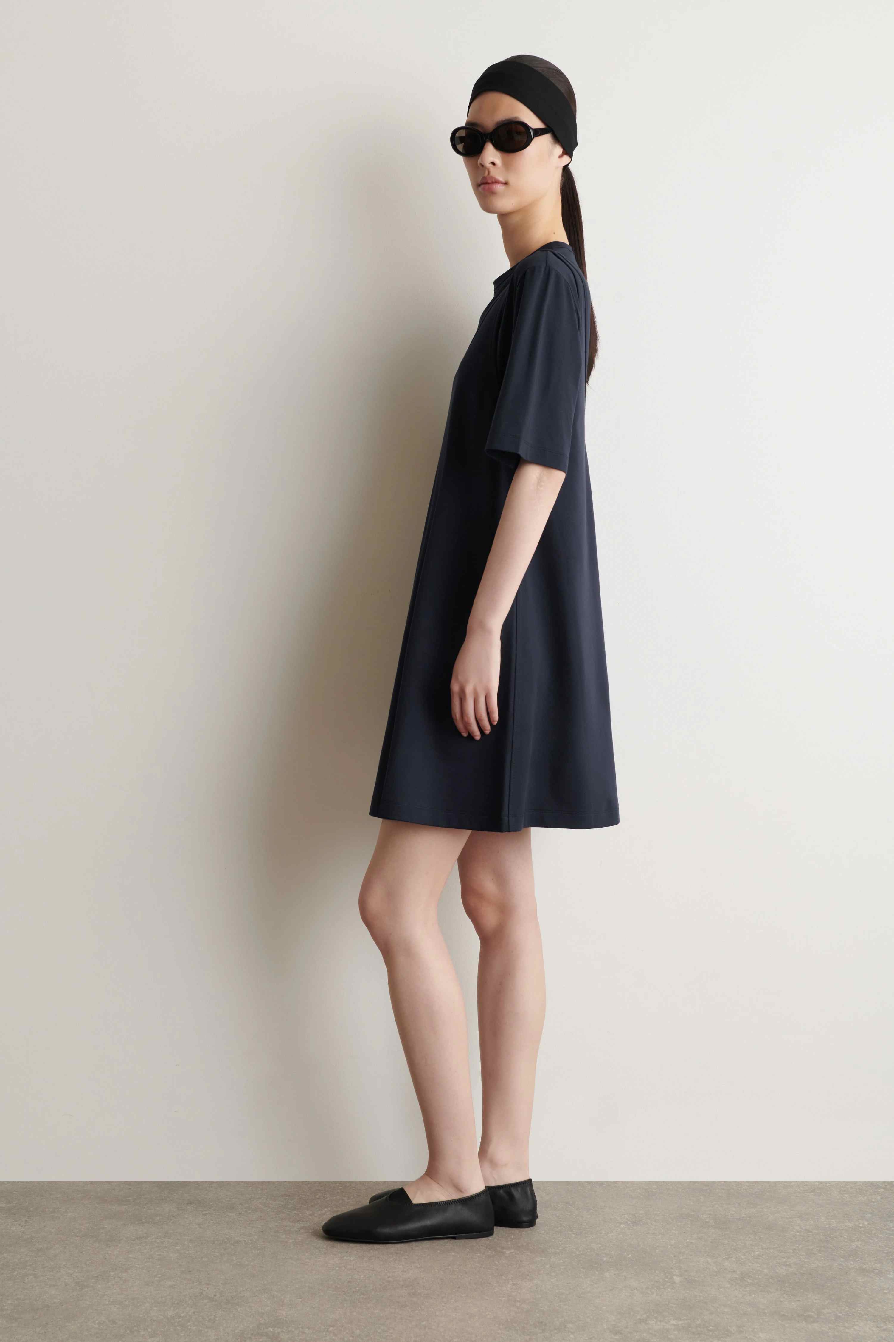 LAYERED JERSEY MINI T-SHIRT DRESS - 3