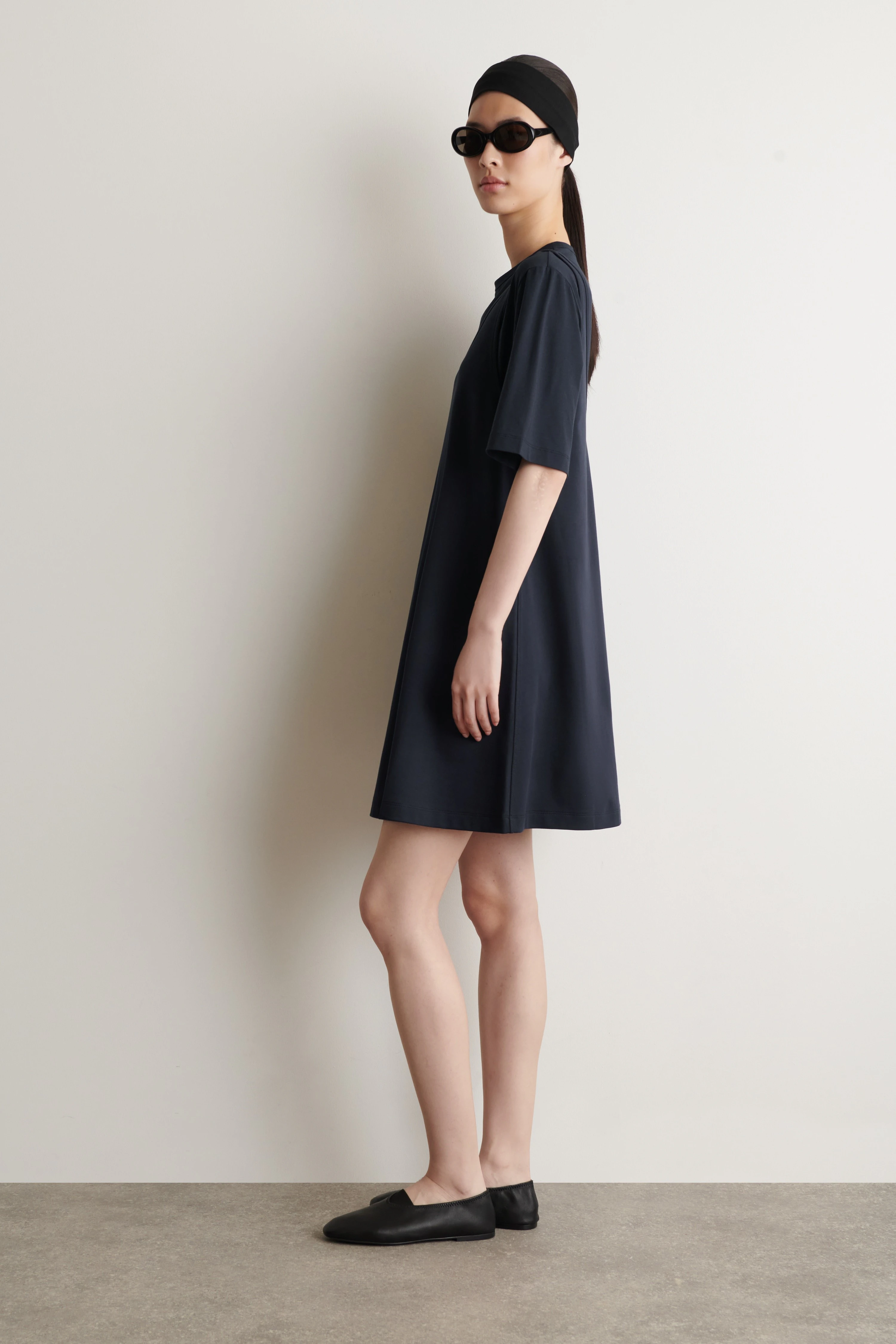 LAYERED JERSEY MINI T-SHIRT DRESS - 3