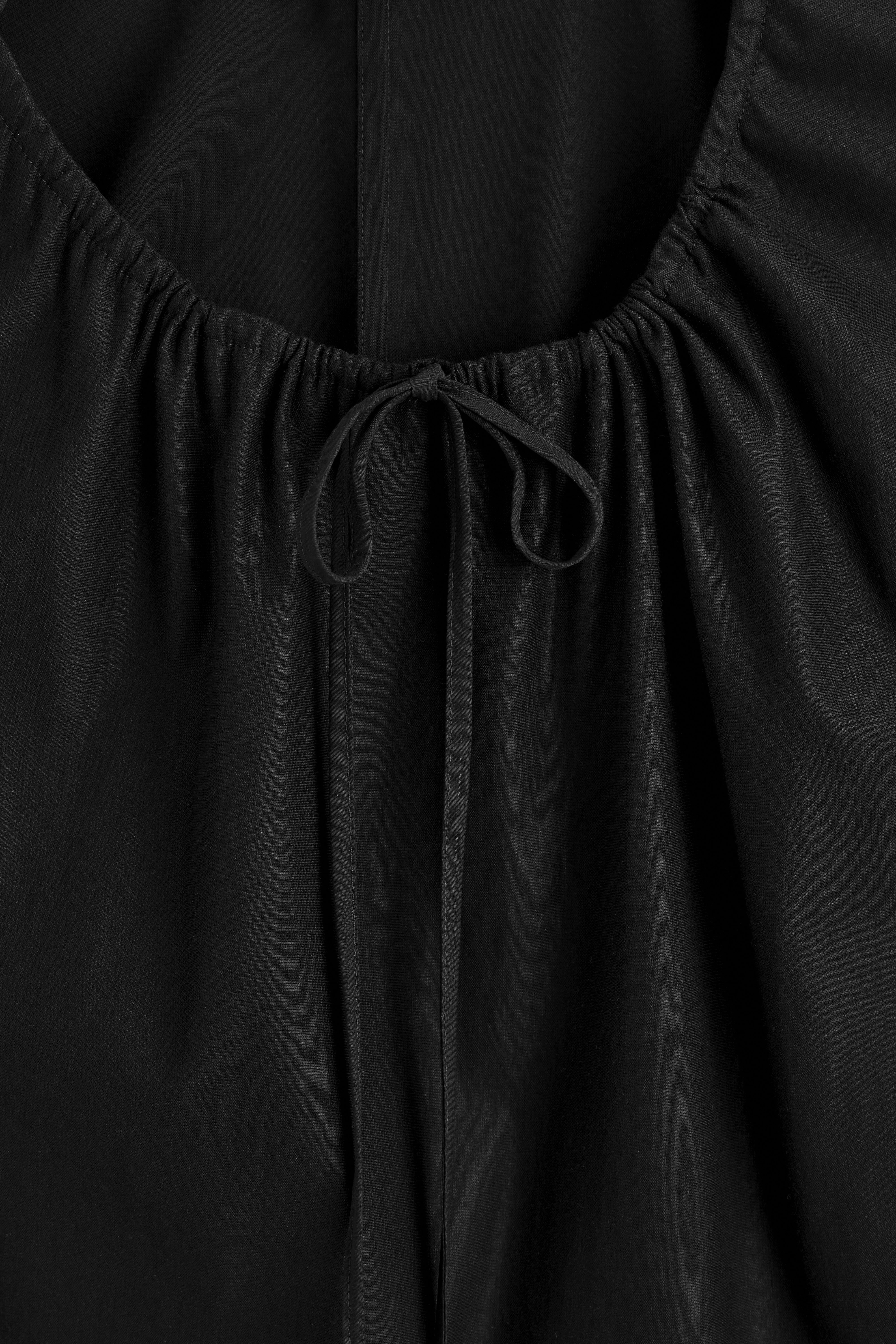 GATHERED-NECK JERSEY TANK TOP - 7