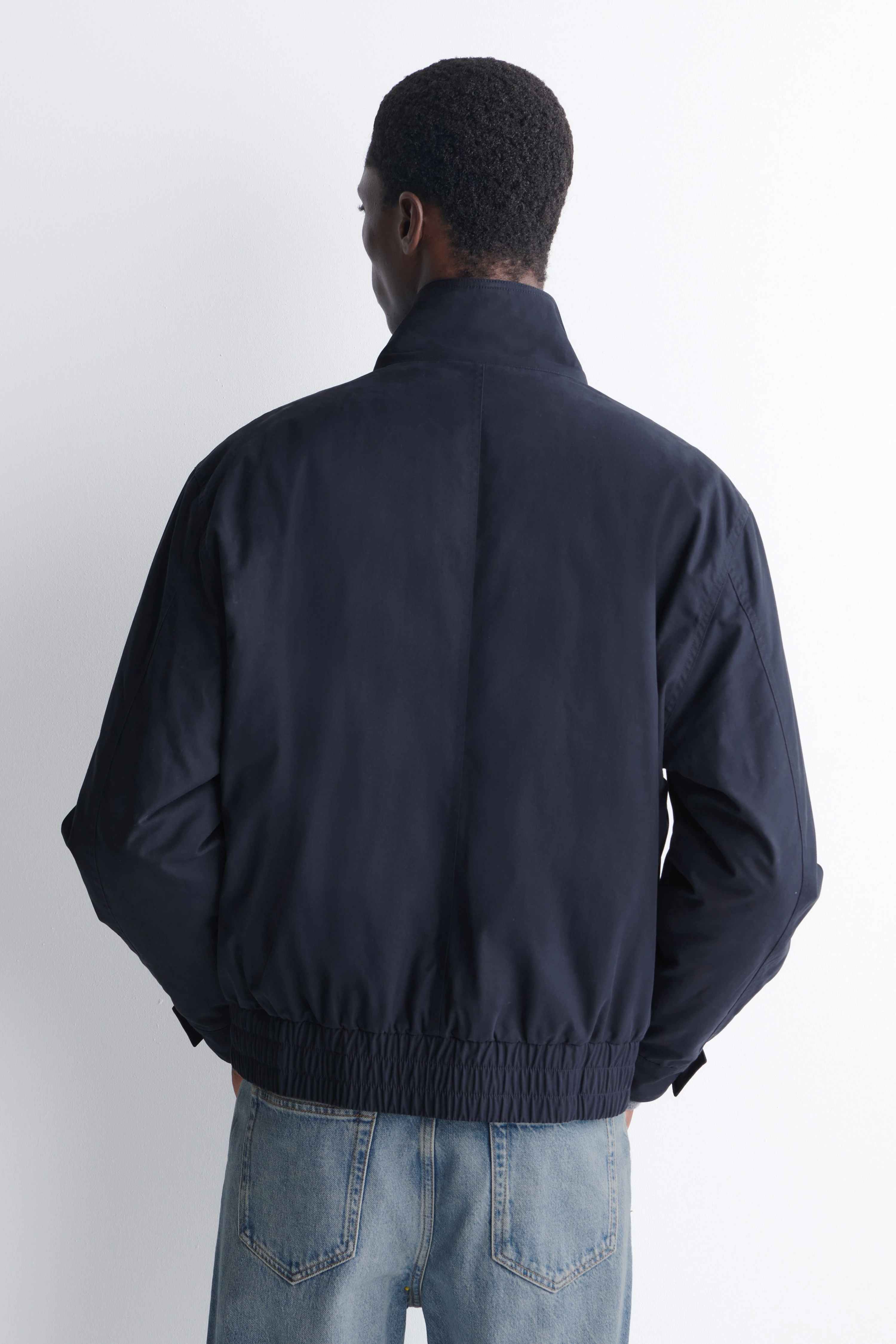 PADDED FUNNEL-NECK BOMBER JACKET - 2