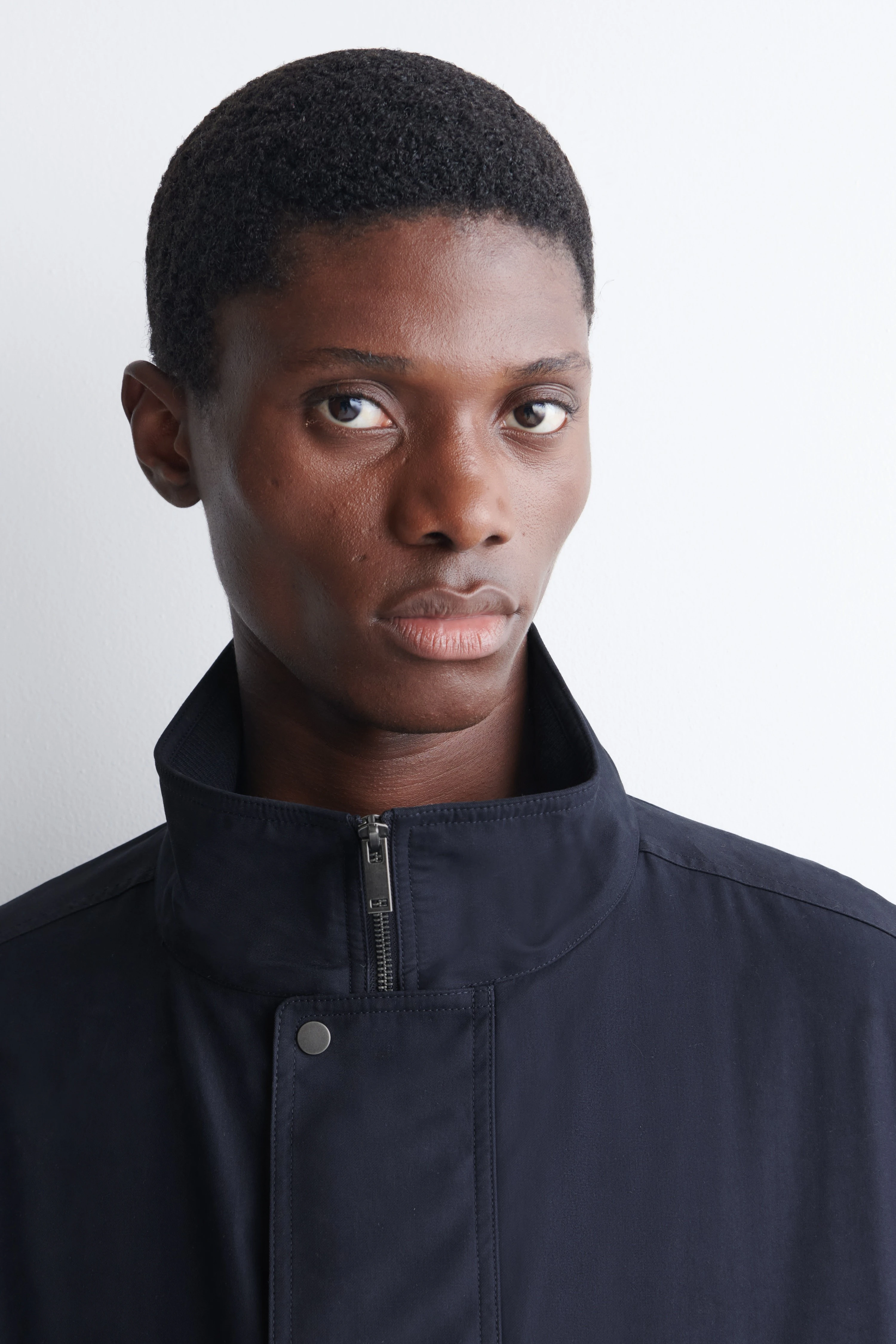 PADDED FUNNEL-NECK BOMBER JACKET - 5
