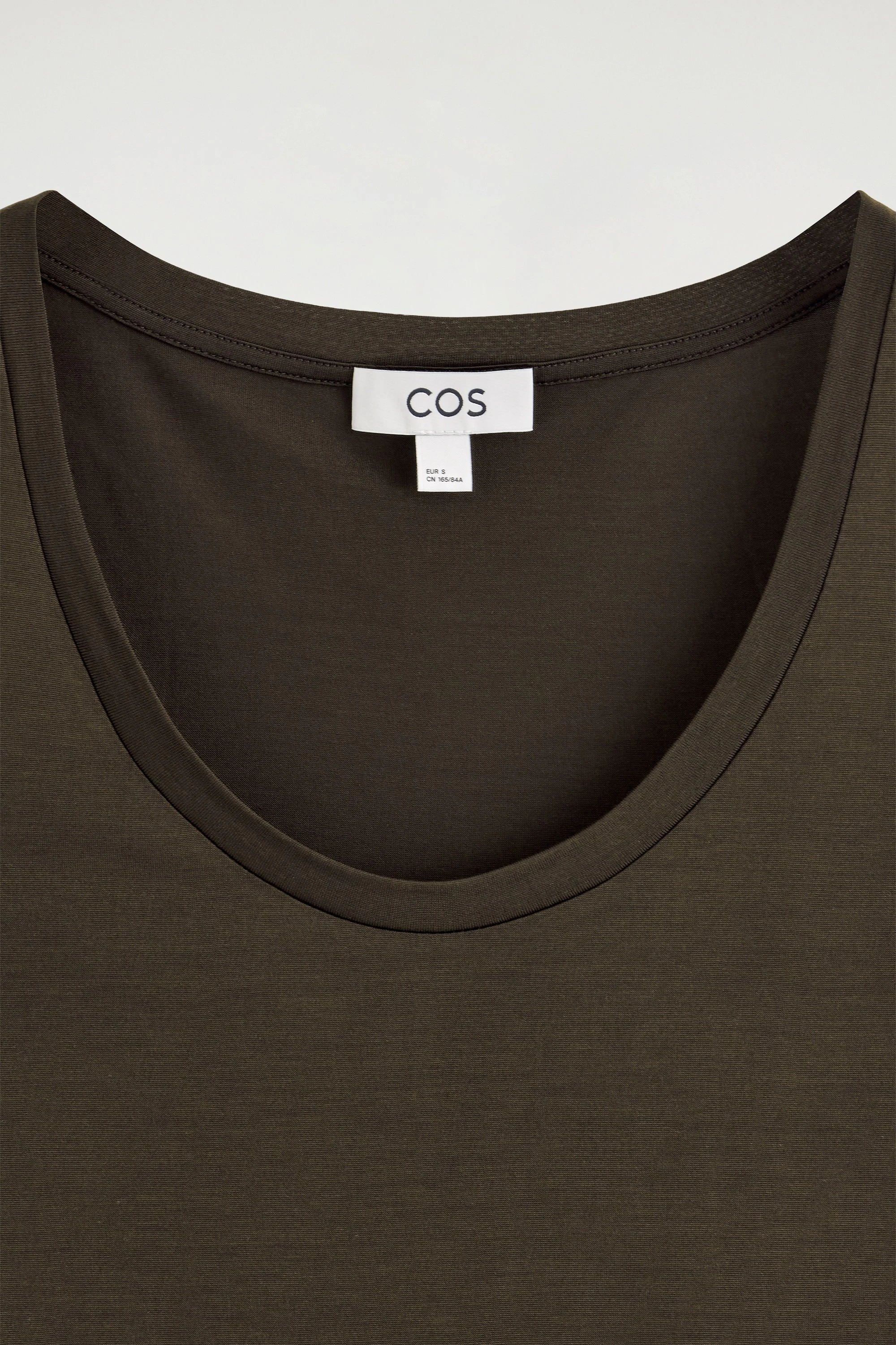 SCOOP-NECK SILK-JERSEY TANK TOP - 7