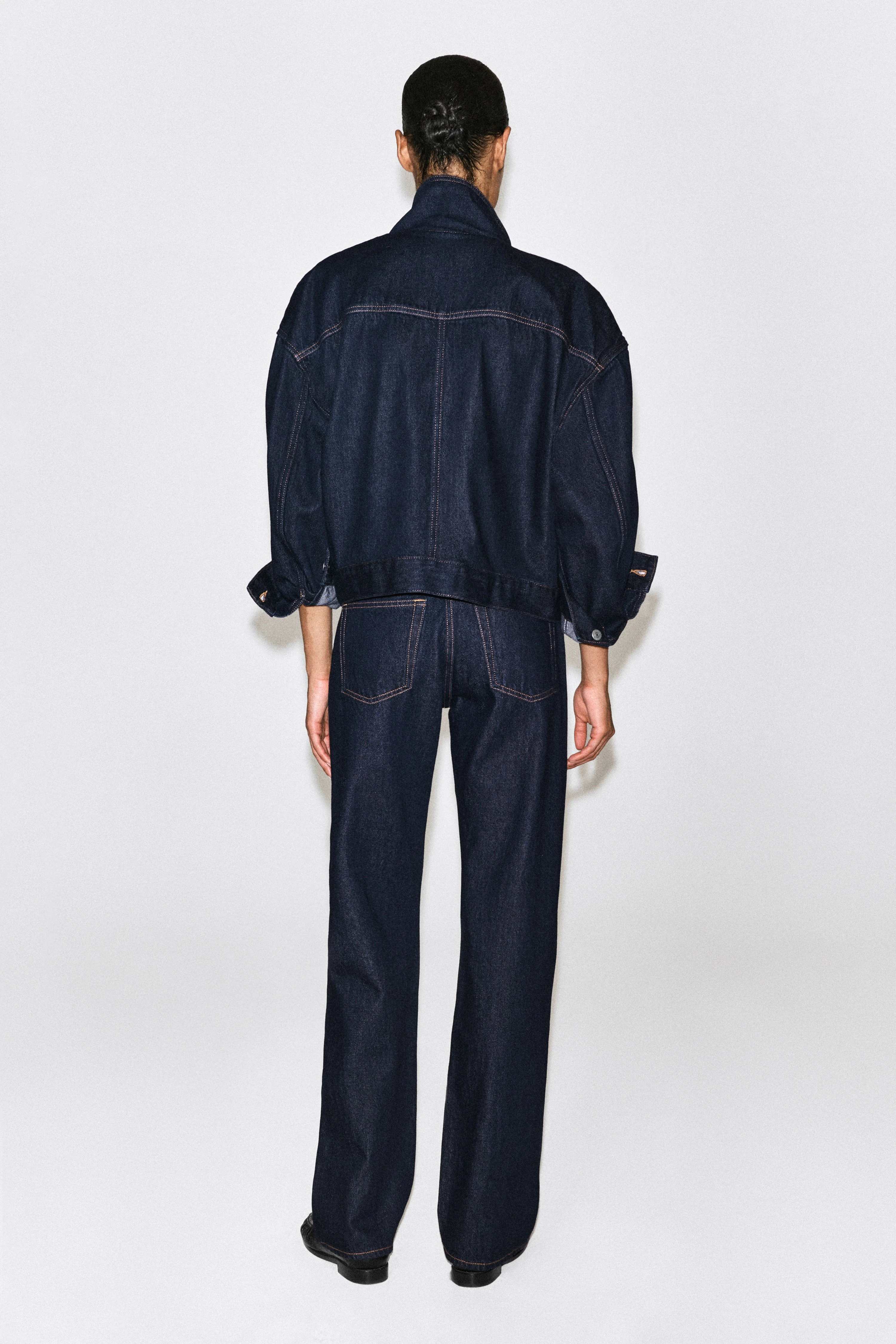 CHORD STRAIGHT-LEG JEANS - 2