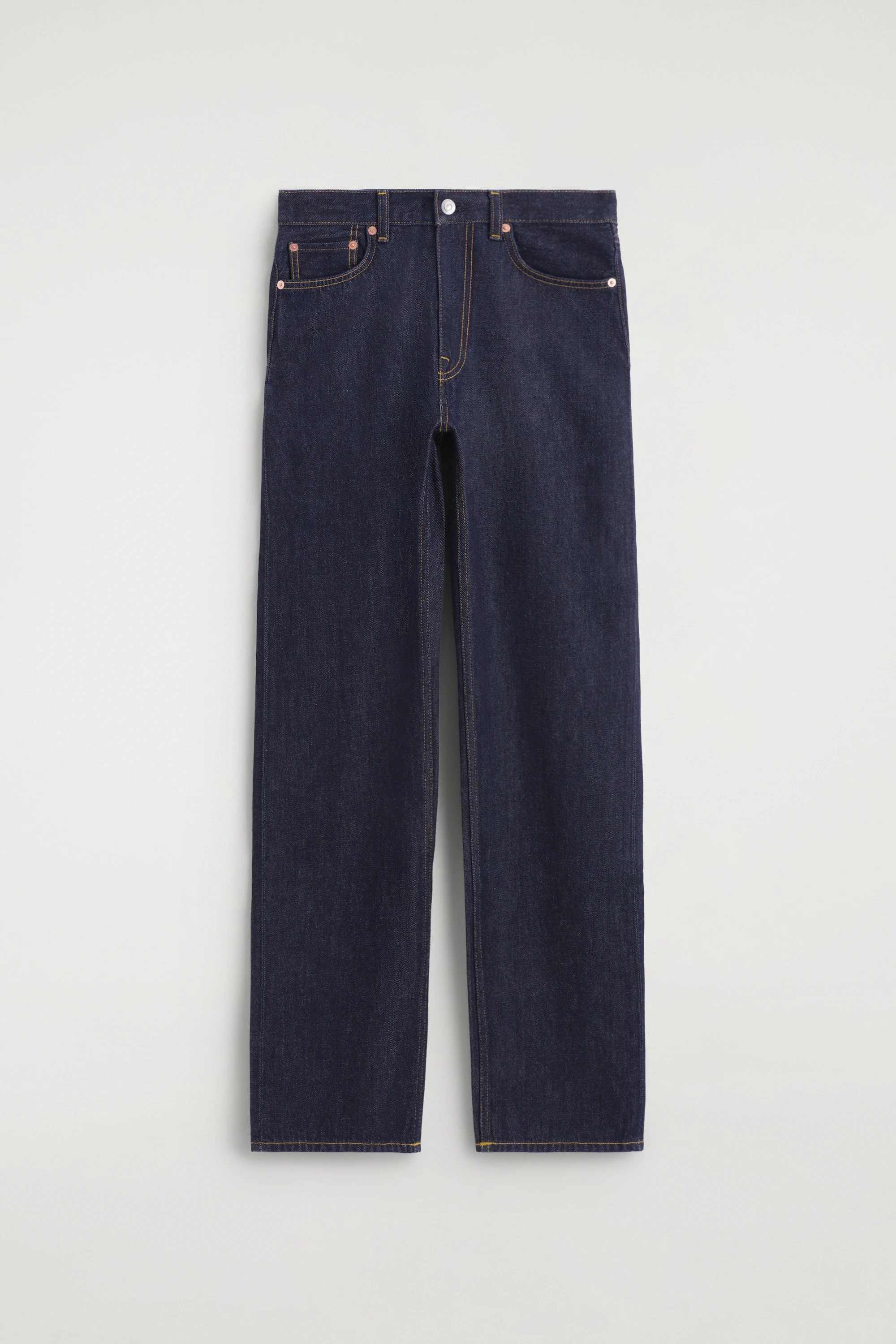 CHORD STRAIGHT-LEG JEANS - 6