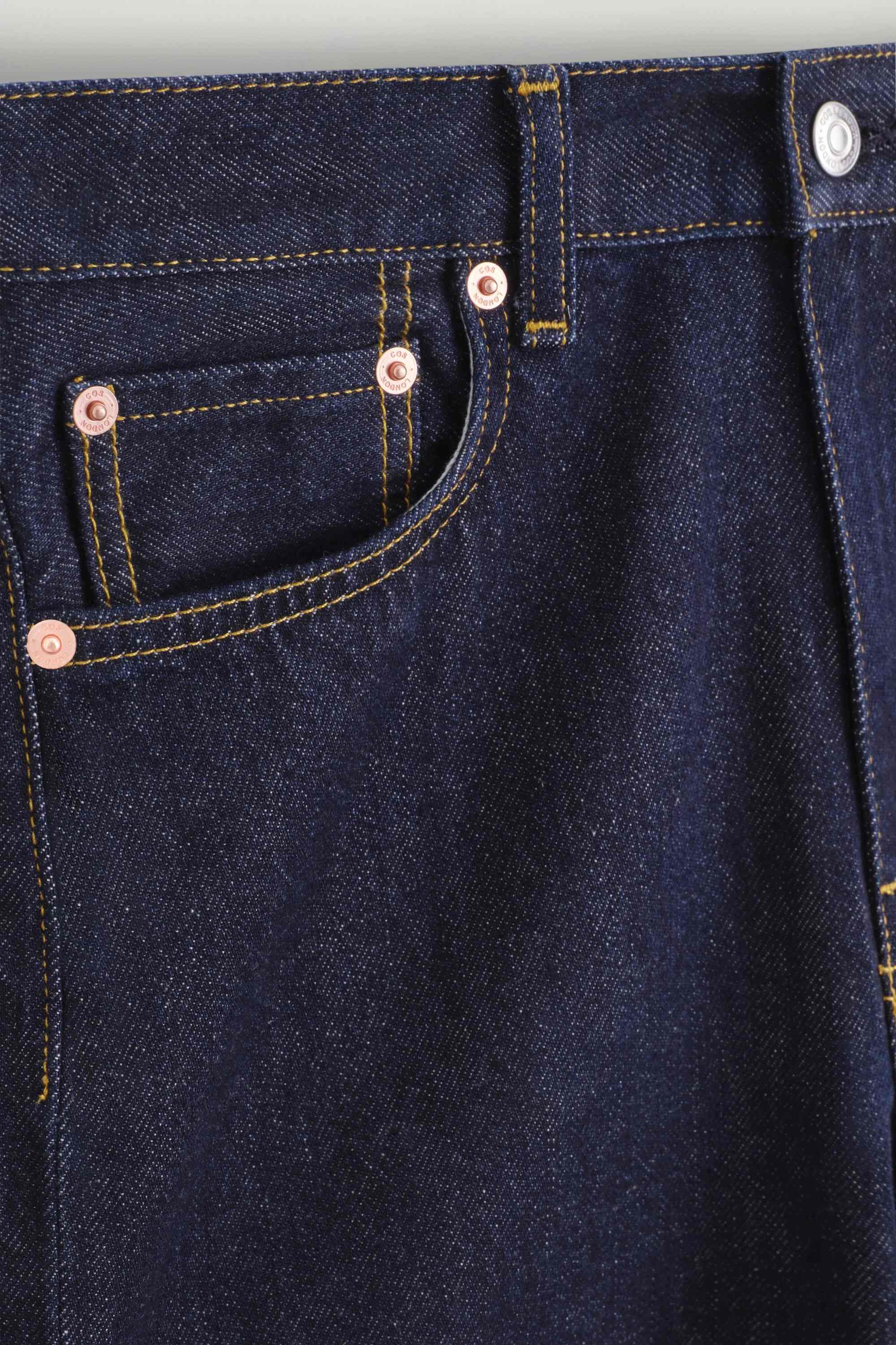 CHORD STRAIGHT-LEG JEANS - 7