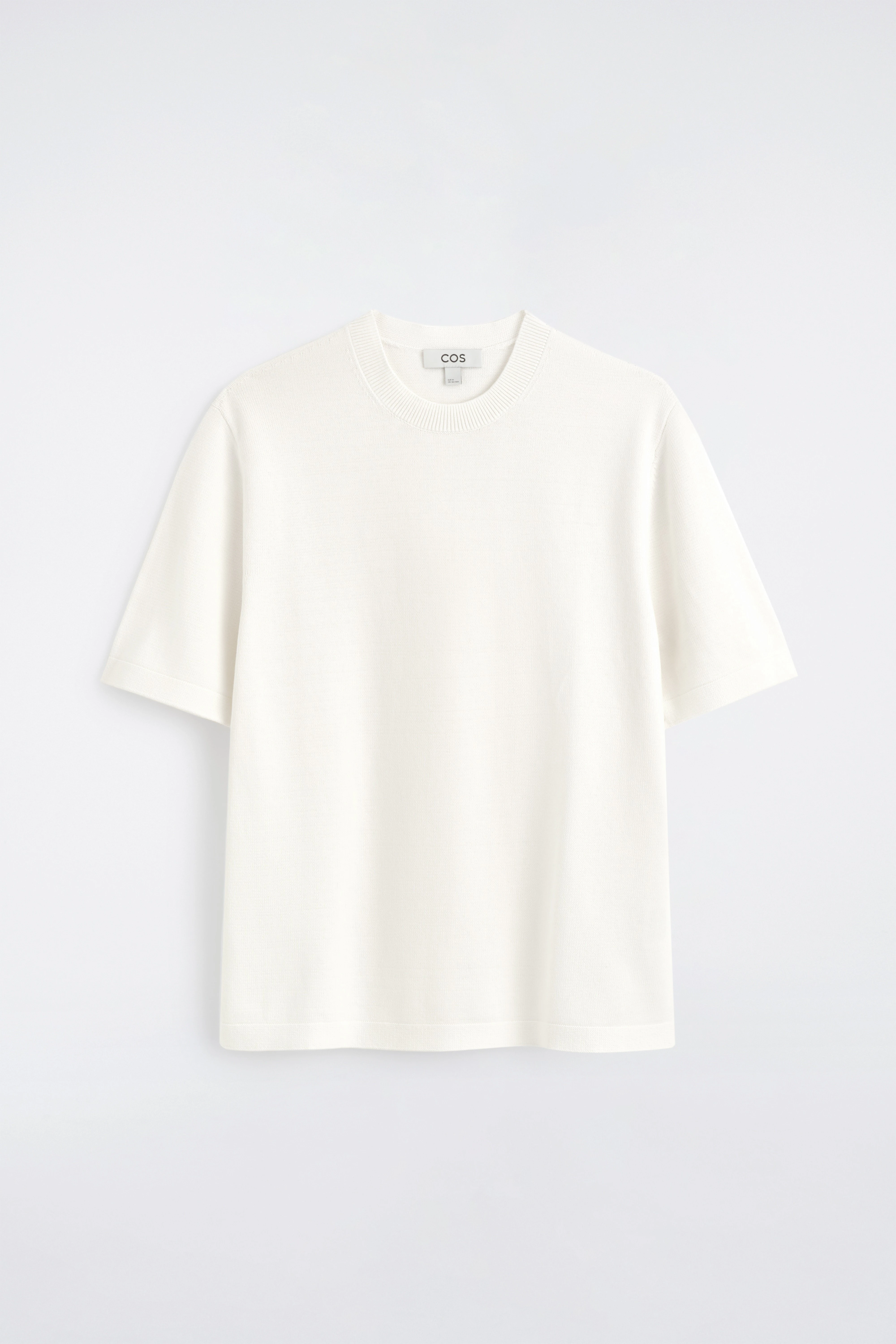 KNITTED COTTON T-SHIRT - 6