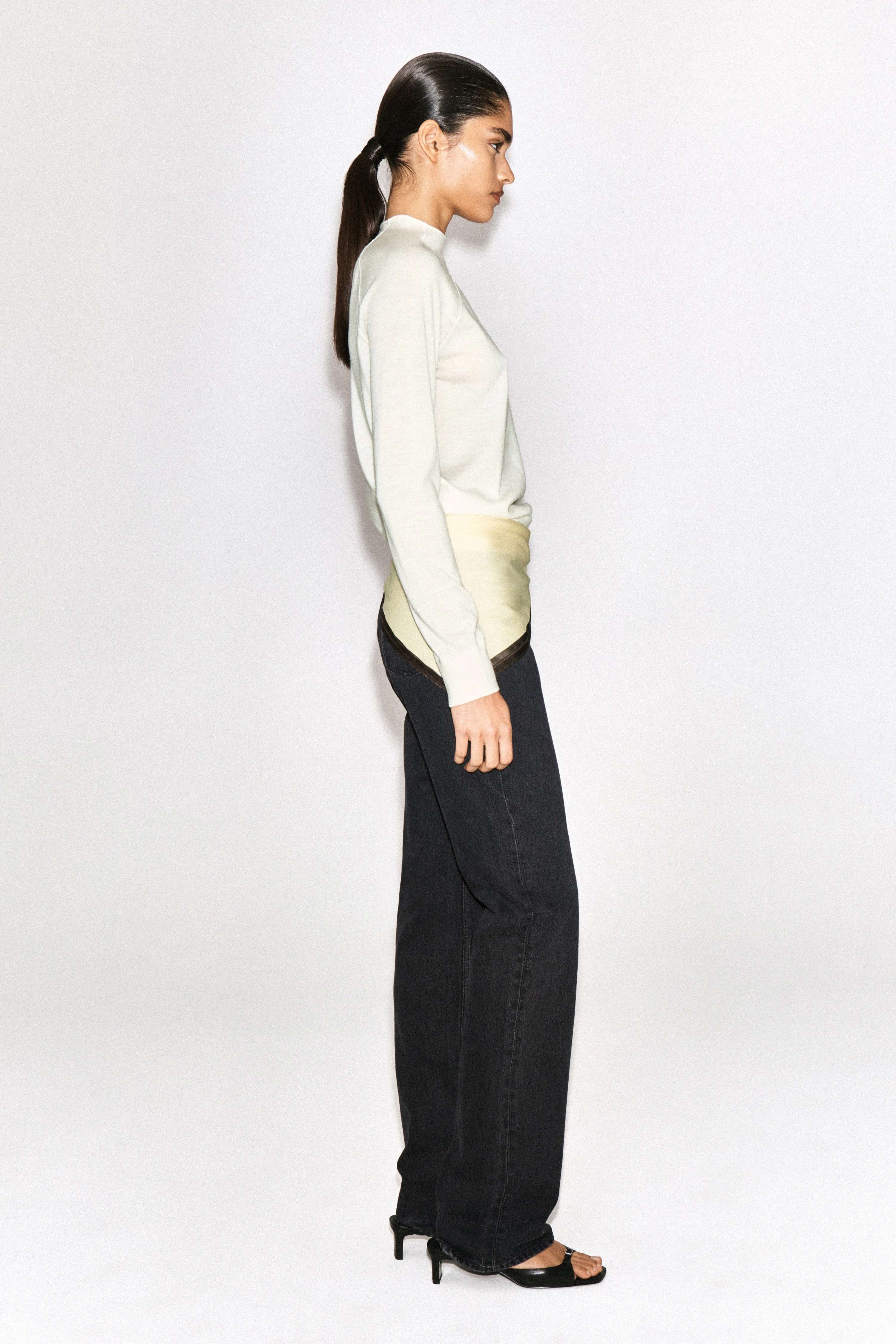 MERINO WOOL FUNNEL-NECK JUMPER - 5