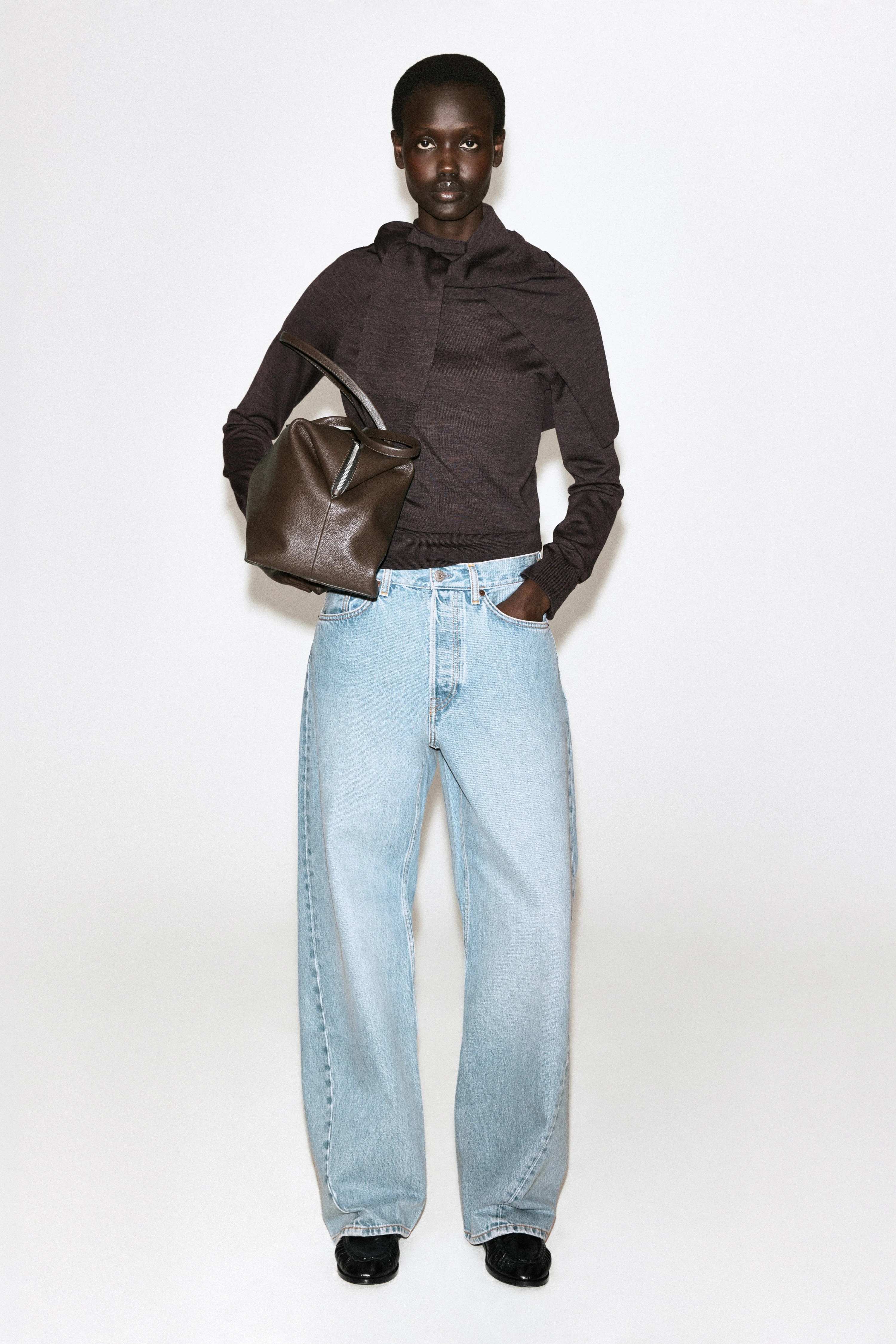 MERINO WOOL FUNNEL-NECK JUMPER - 4