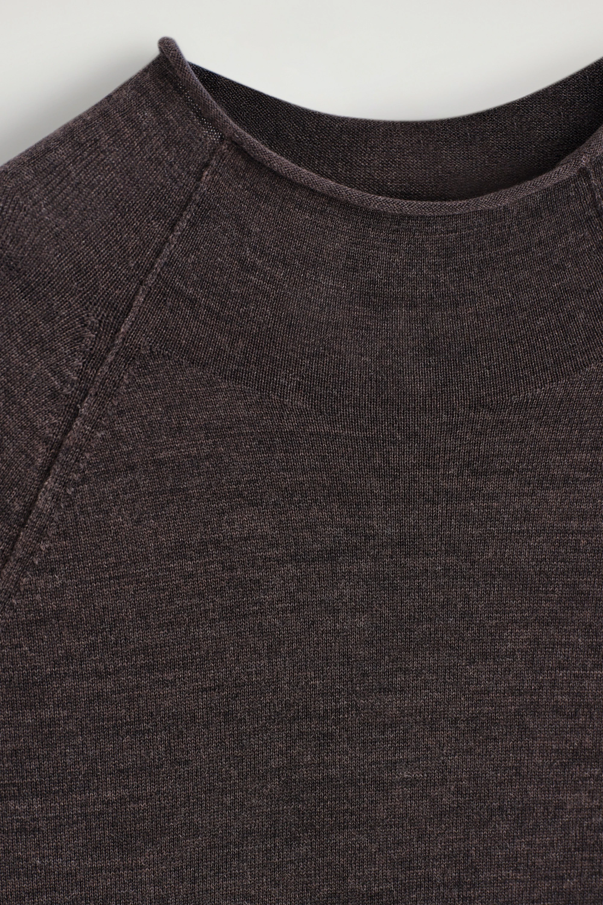 MERINO WOOL FUNNEL-NECK JUMPER - 8