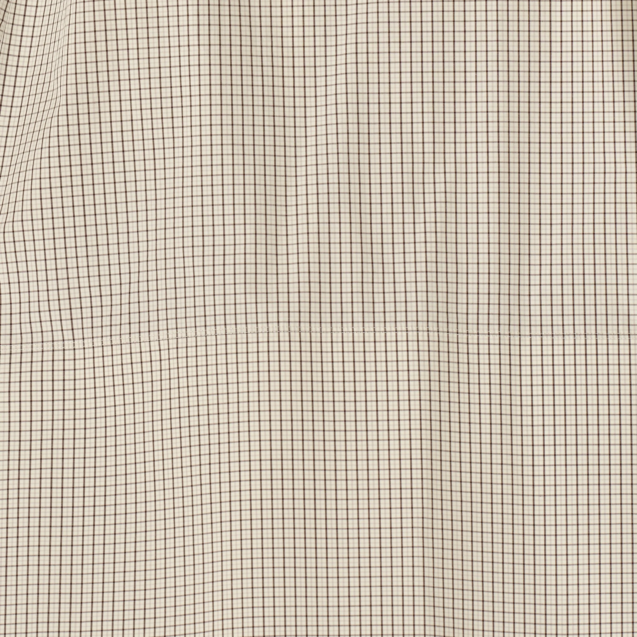 PINTUCKED COTTON MINI DRESS - 9