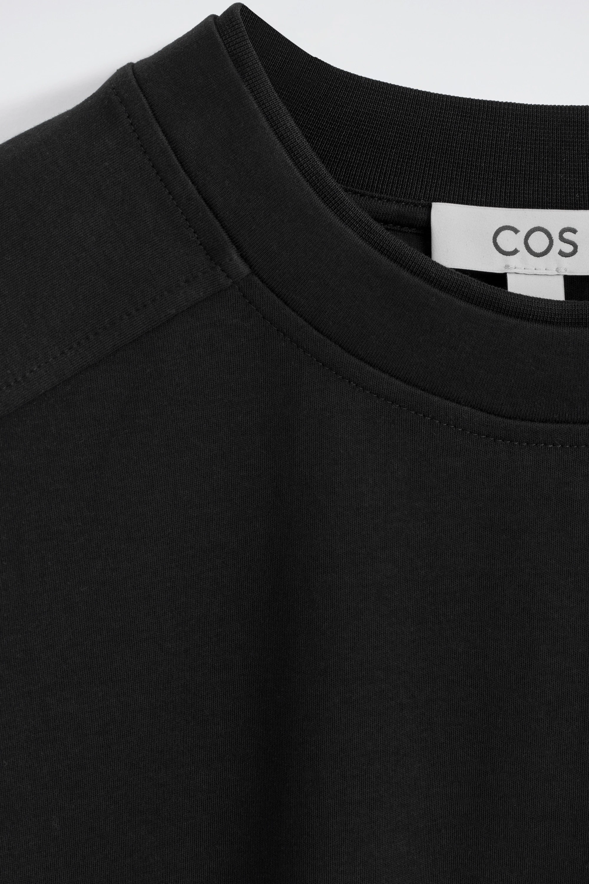 OVERSIZED INTERLOCK COTTON T-SHIRT - 7