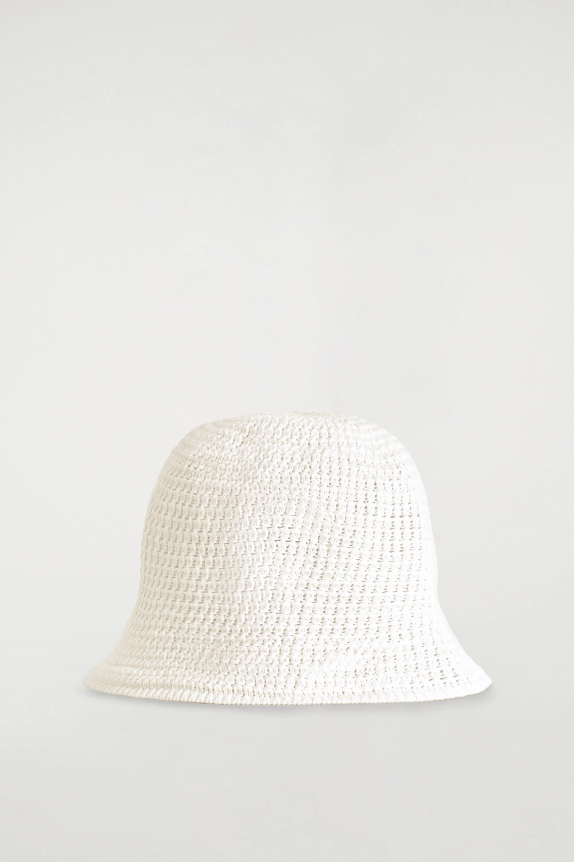 POINTELLE-KNIT BUCKET HAT - 3