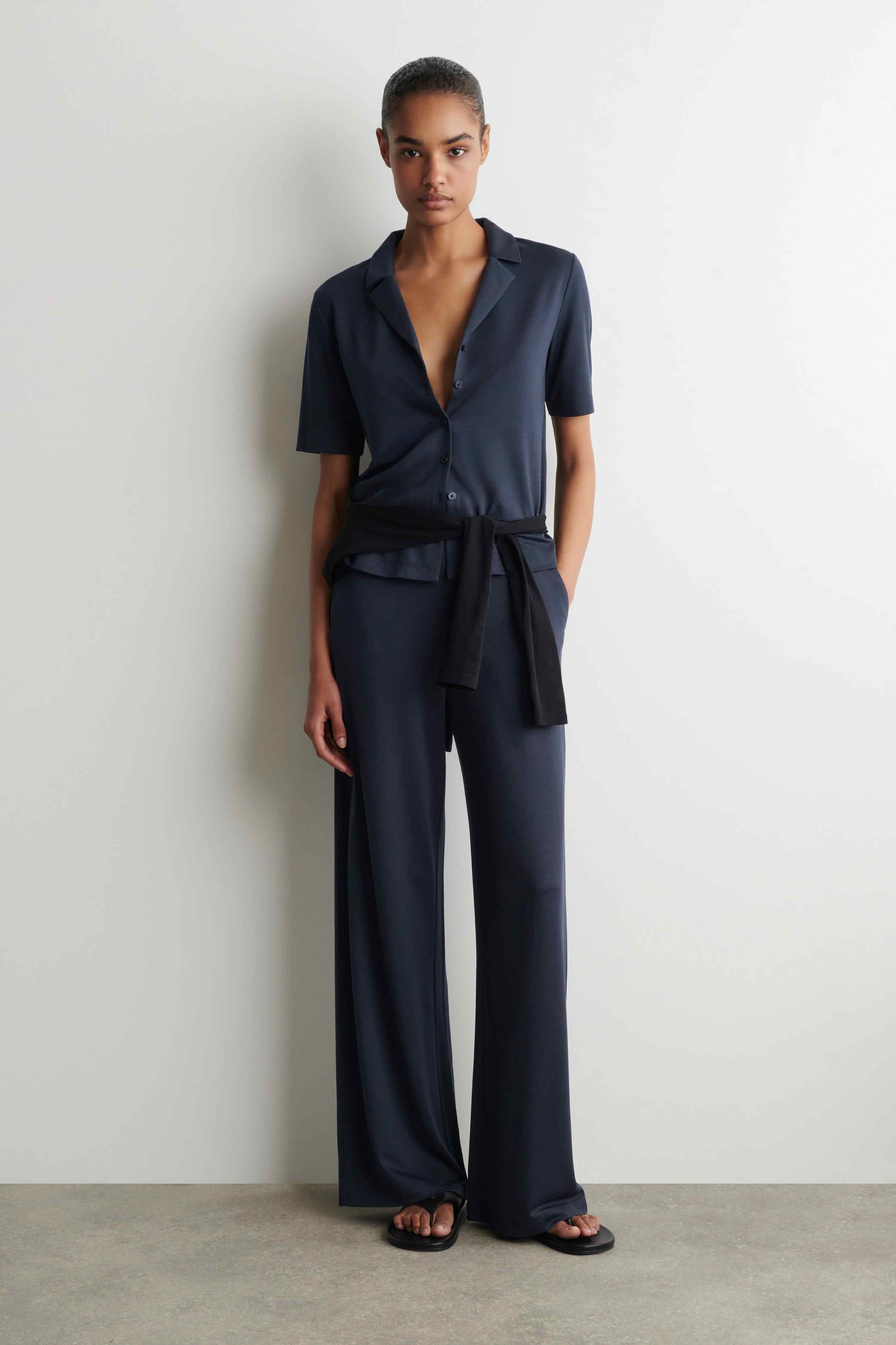 MODAL-JERSEY TROUSERS - 1
