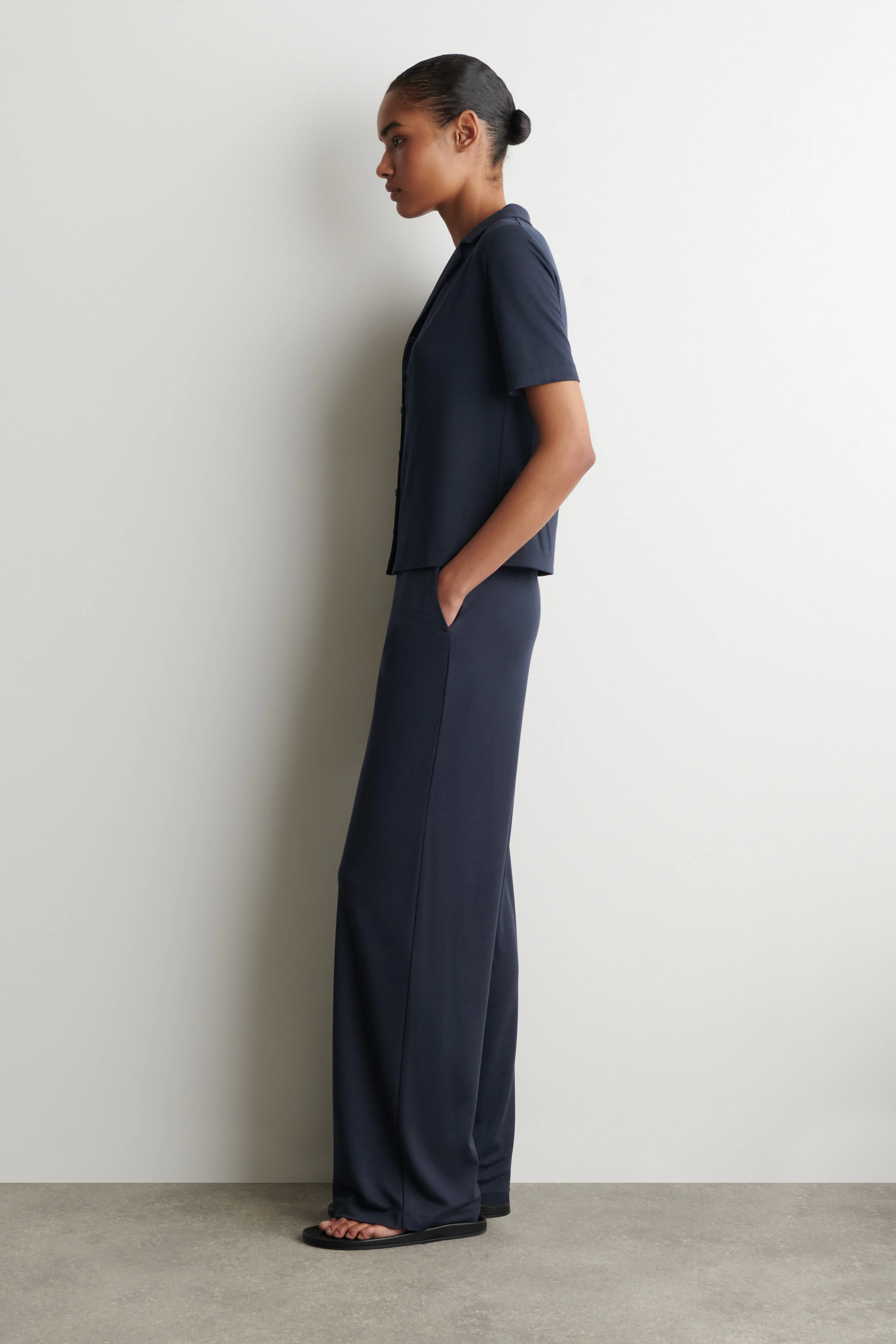 MODAL-JERSEY TROUSERS - 5