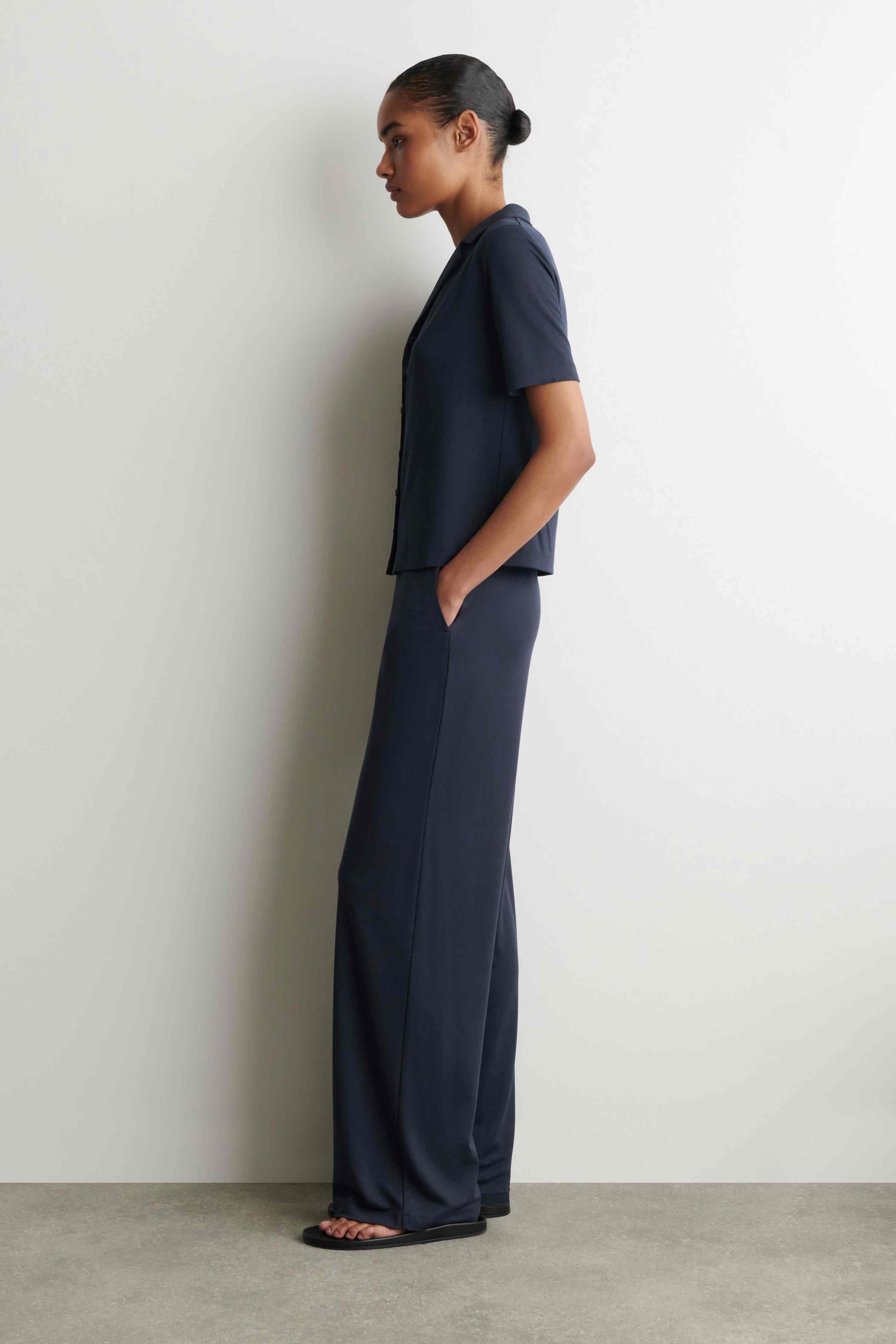 MODAL-JERSEY TROUSERS - 5