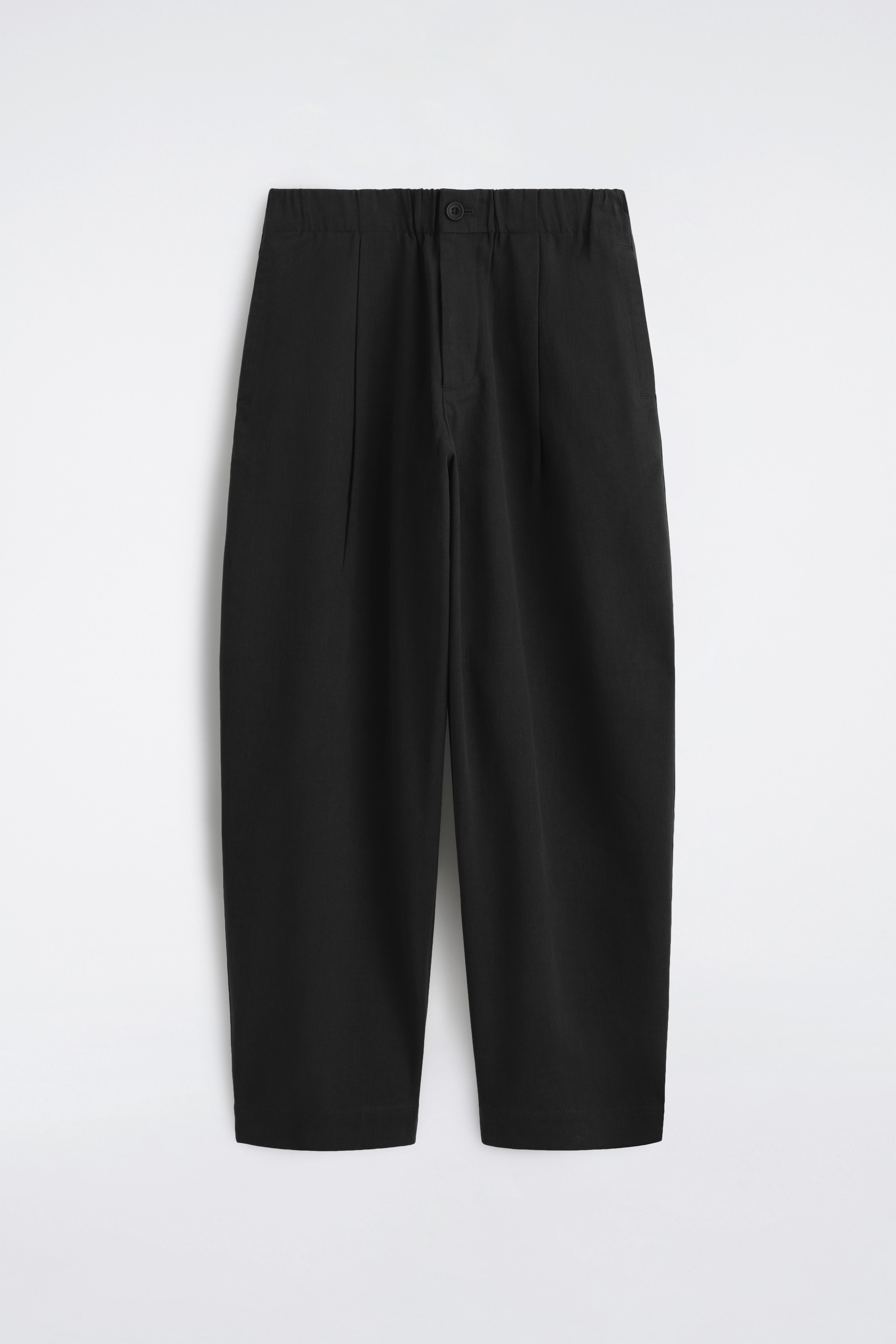 PLEATED RELAXED-FIT BARREL-LEG TROUSERS - 6