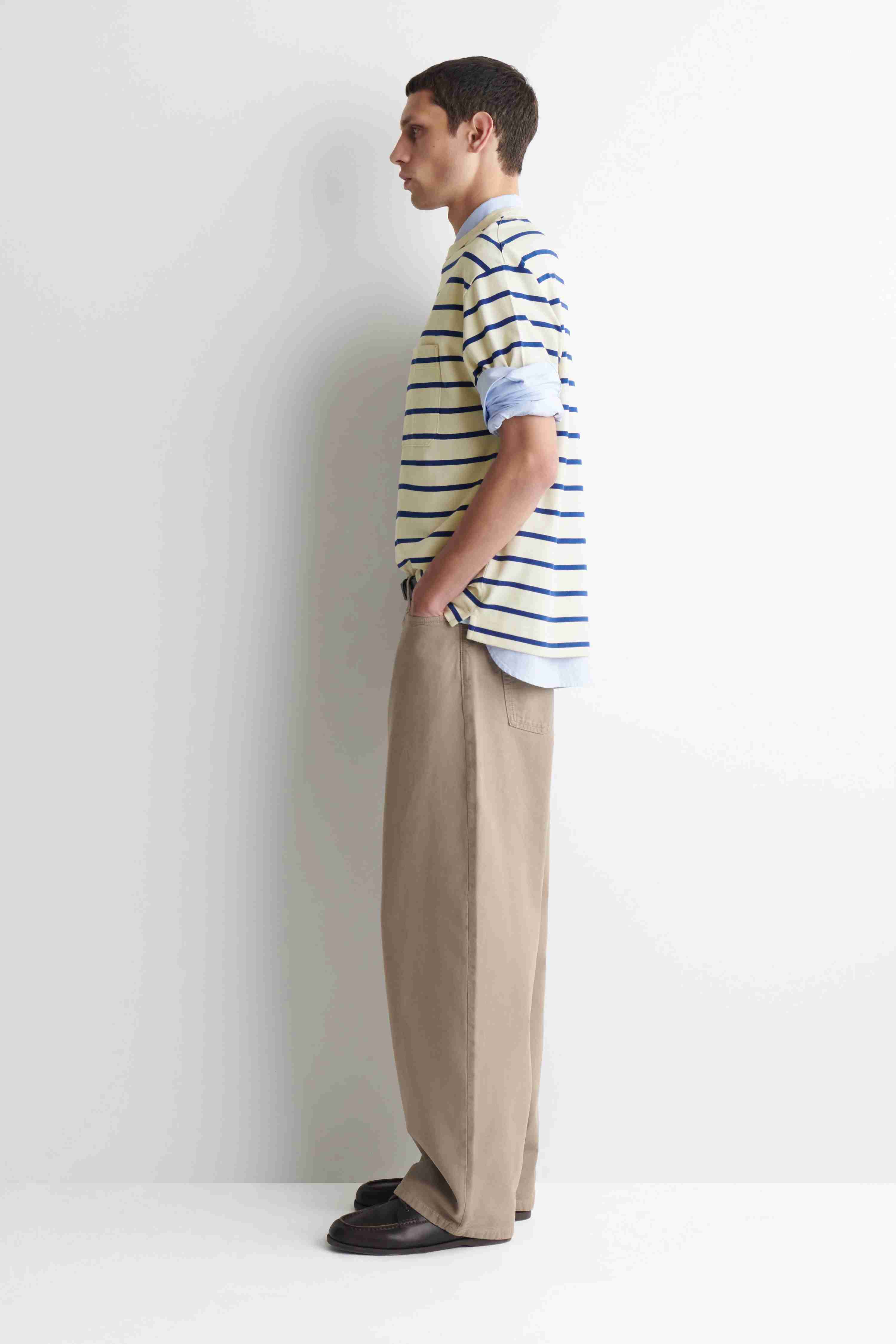 MALLOW RELAXED-FIT BARREL-LEG JEANS - 4