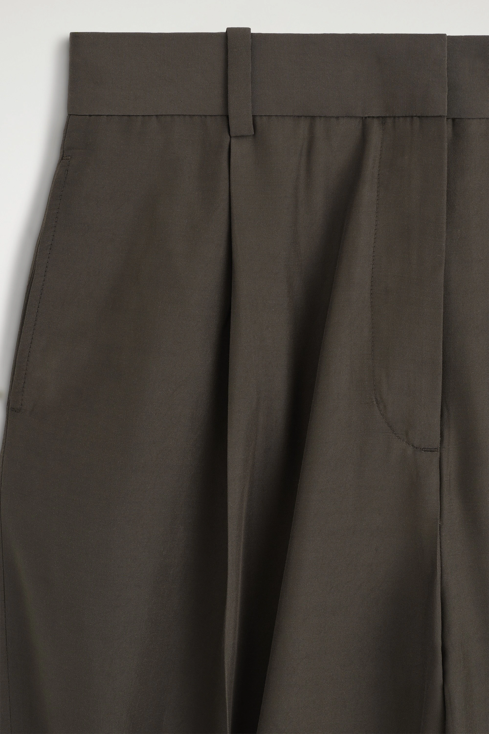 PLEATED BALLOON-LEG TROUSERS - 7