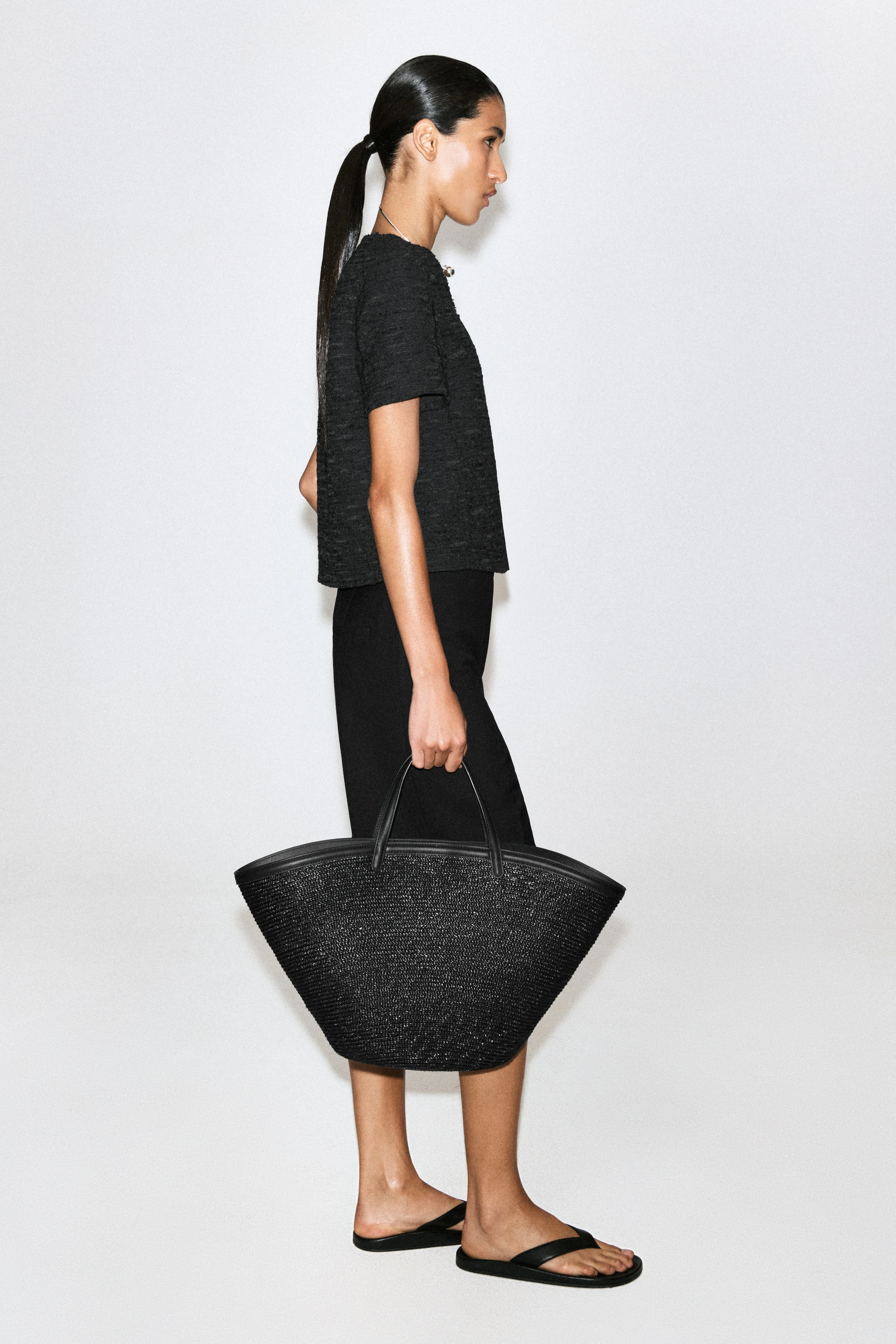 TEXTURED SHORT-SLEEVED TOP - 5