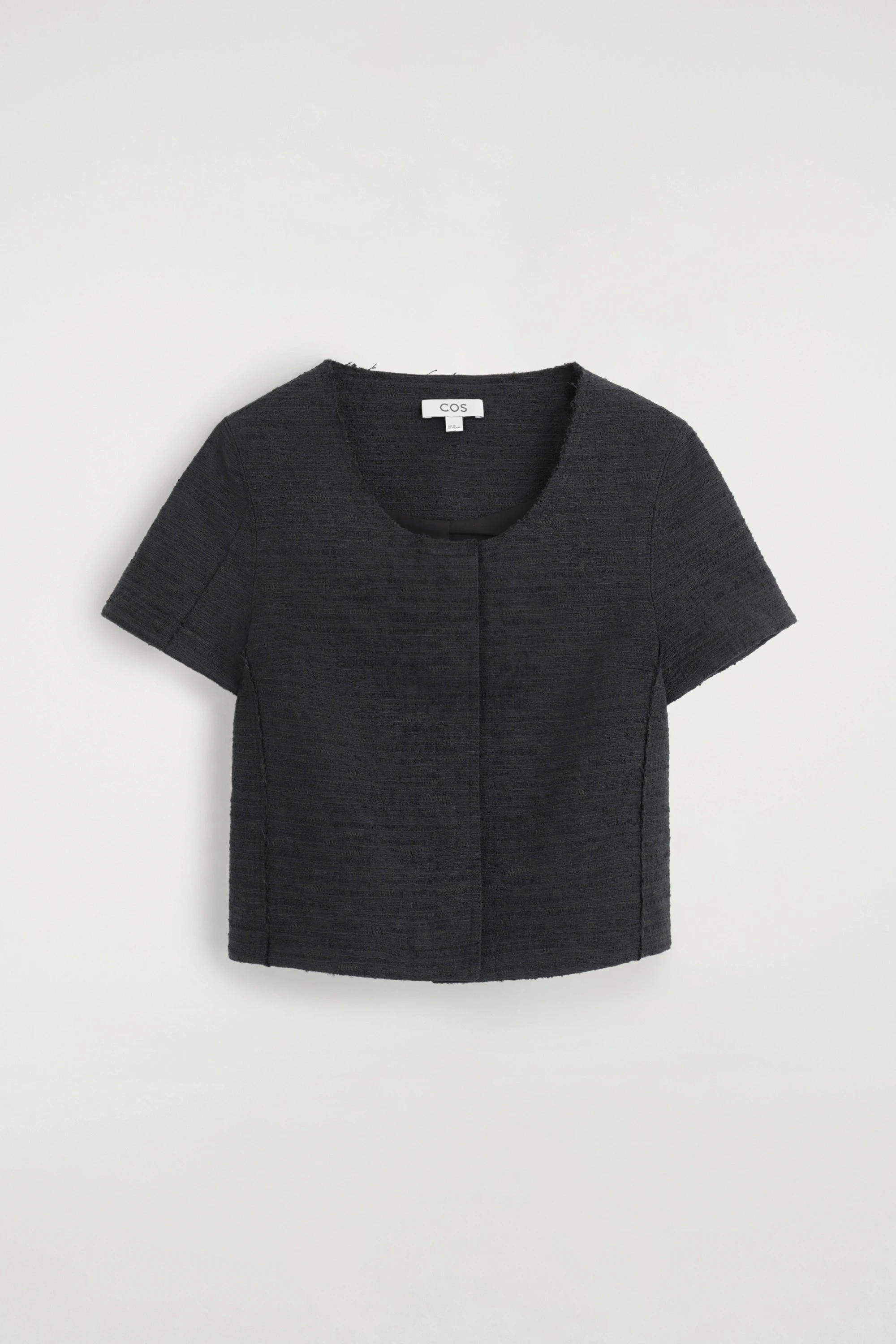 TEXTURED SHORT-SLEEVED TOP - 7