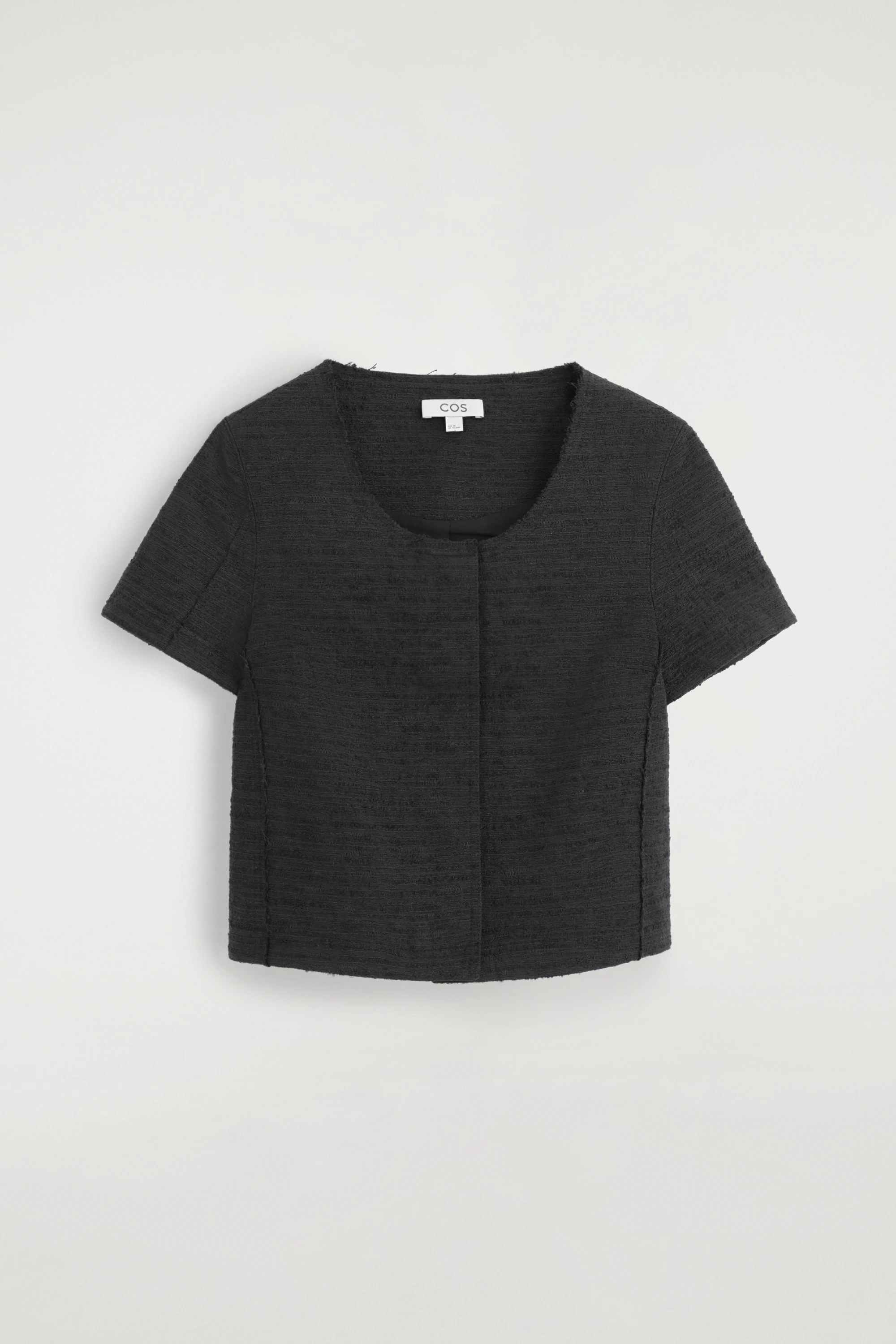 TEXTURED SHORT-SLEEVED TOP - 7