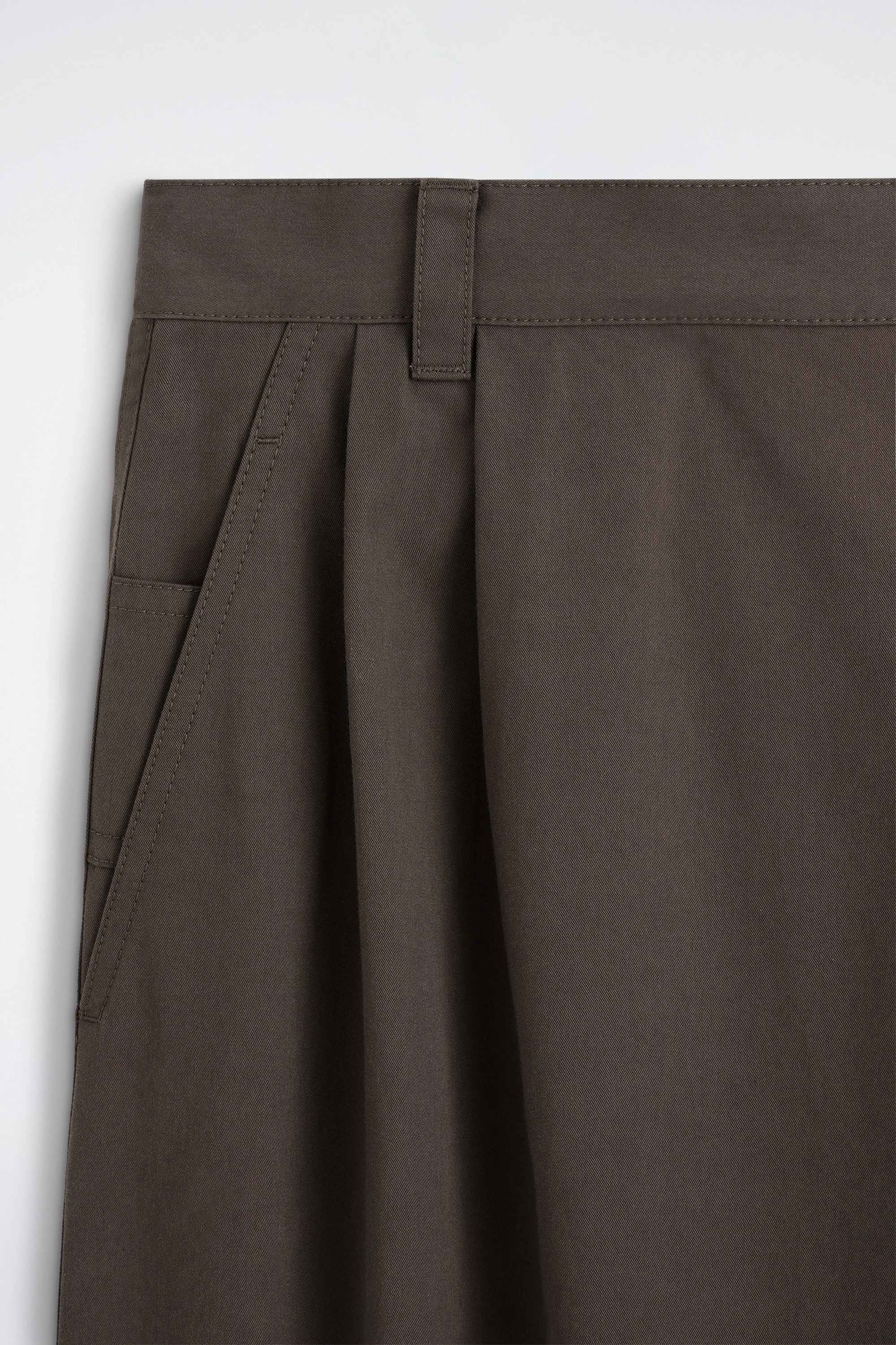 COTTON RELAXED-FIT BARREL-LEG UTILITY TROUSERS - 7