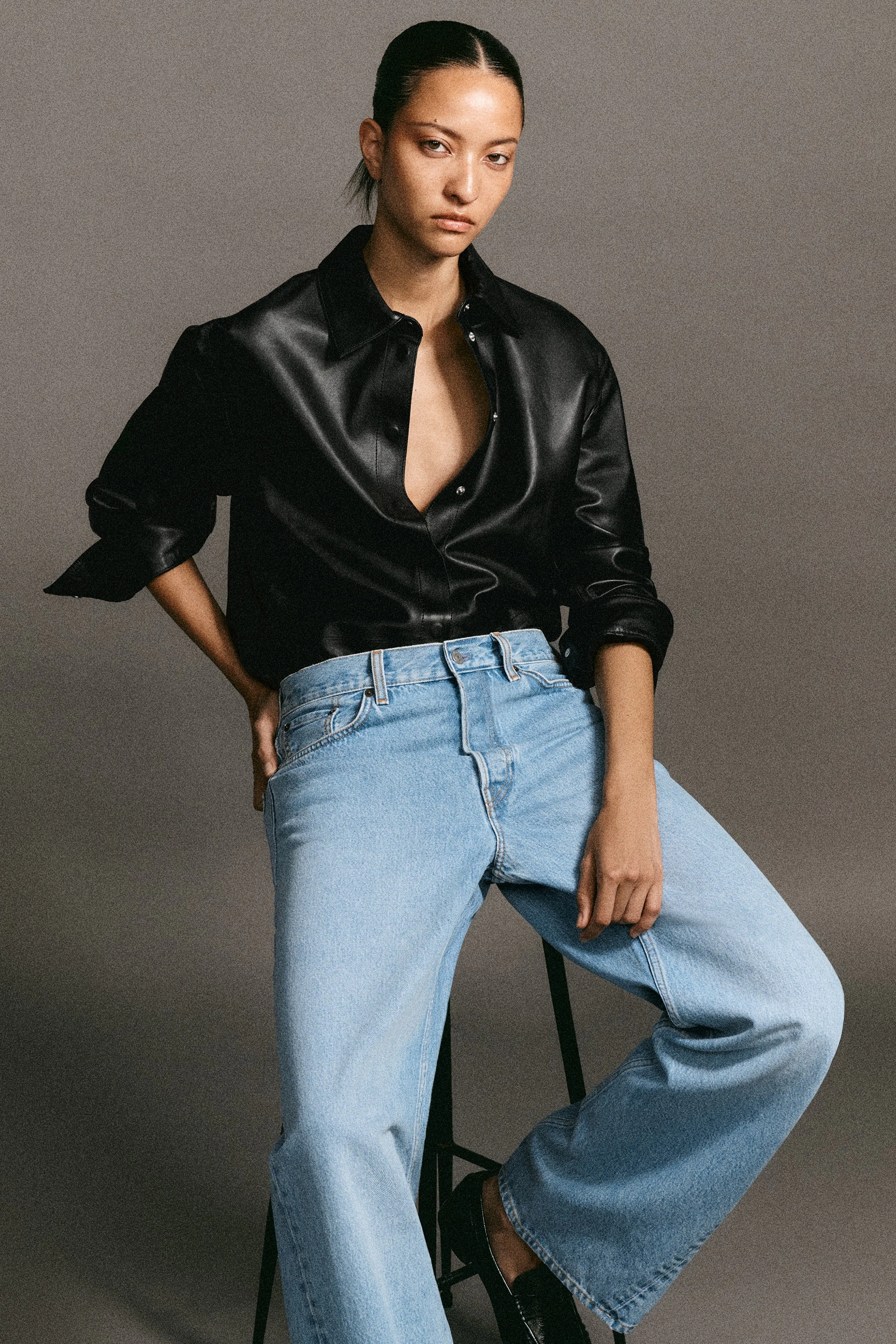 LEATHER SHIRT - 9