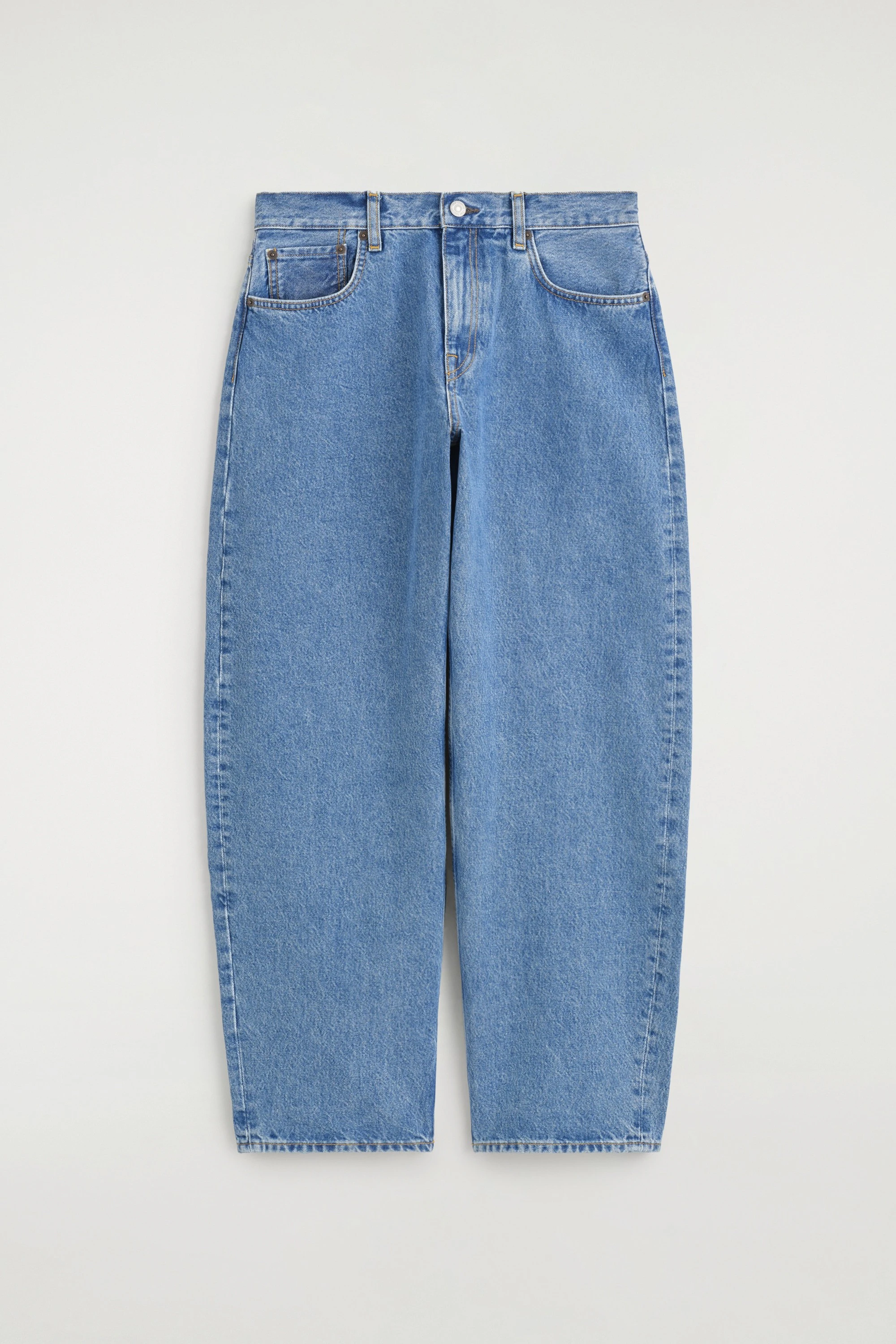 INLET CURVED-LEG JEANS - 6