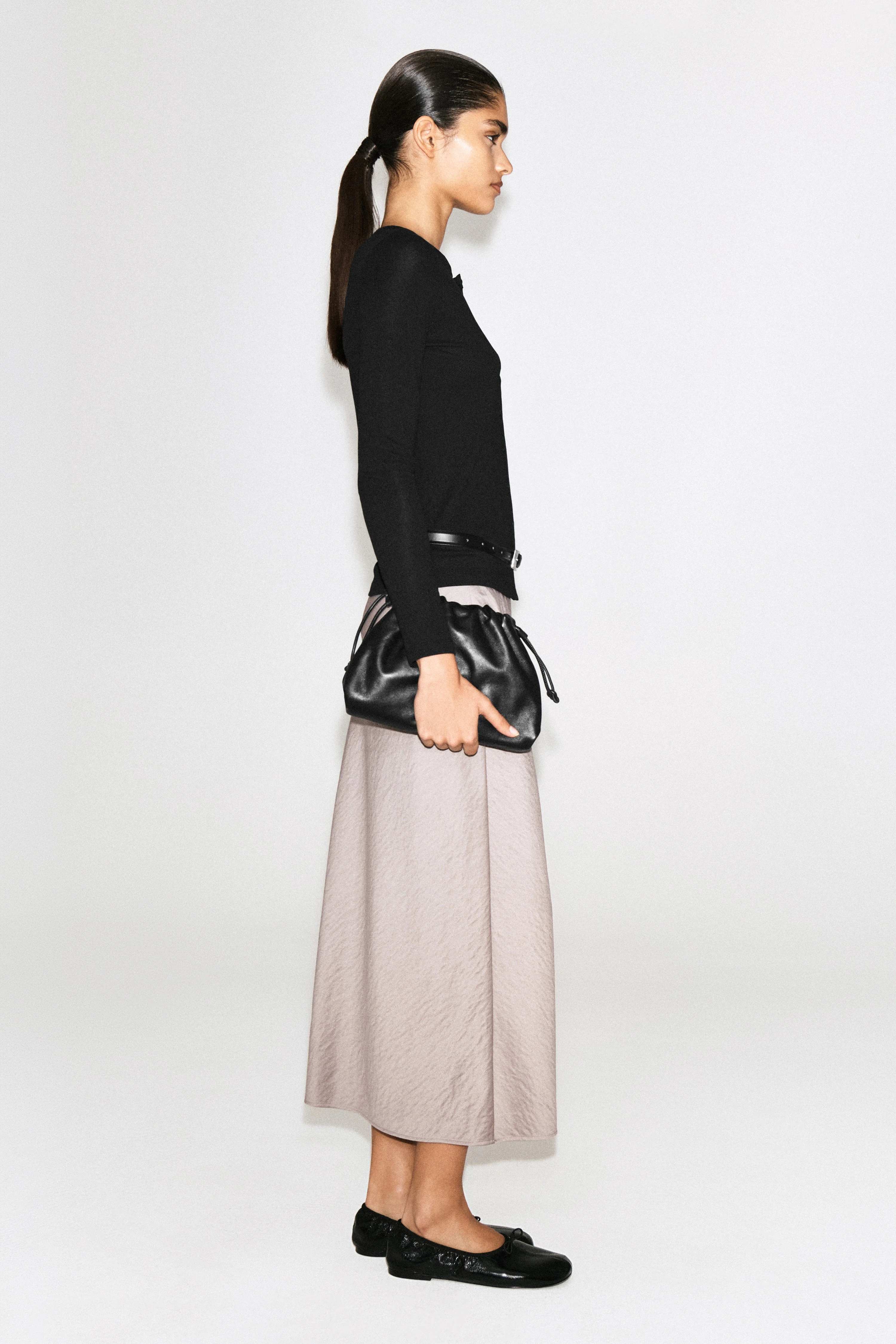 JERSEY CARDIGAN TOP - 5