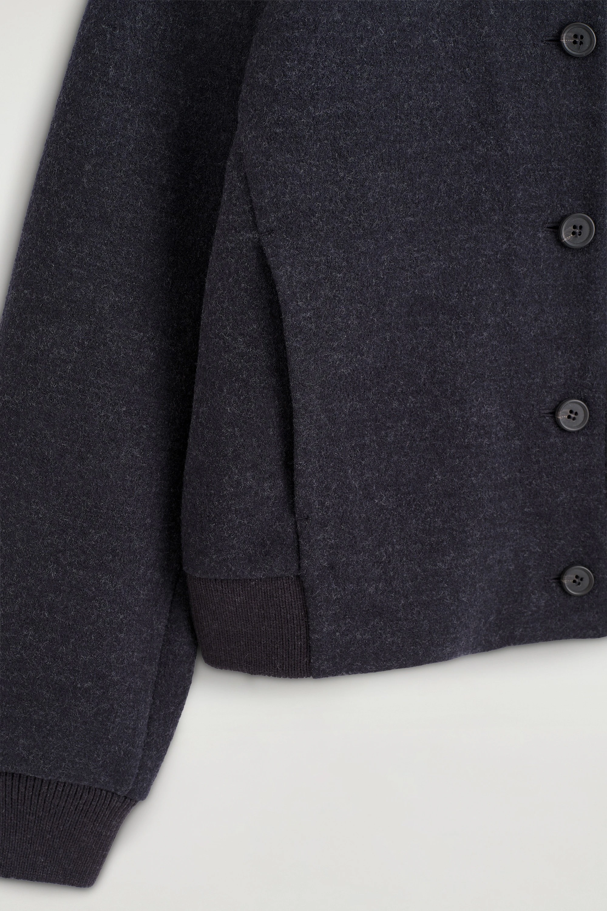 BOILED WOOL-BLEND BOMBER JACKET - 9