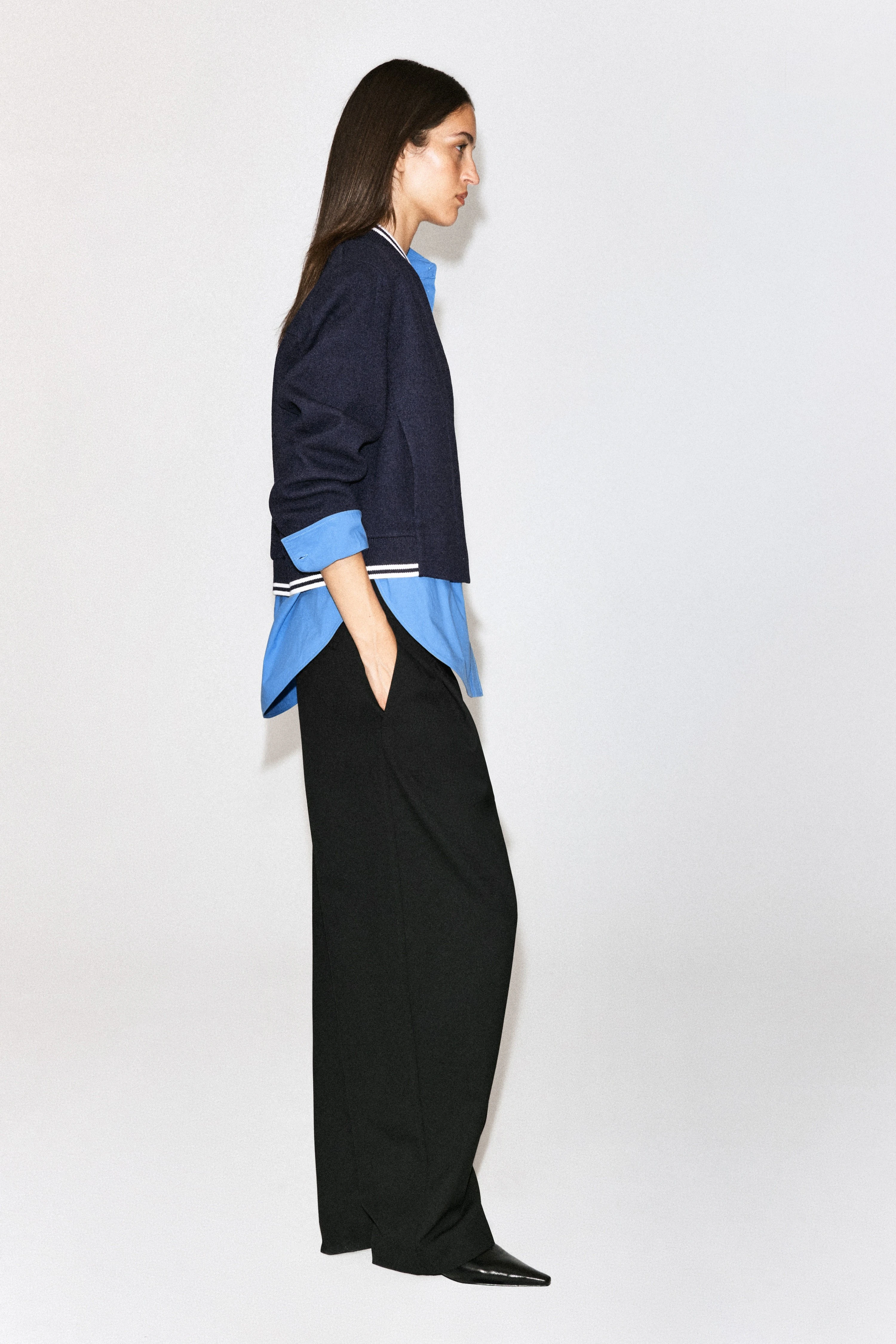 BOILED WOOL-BLEND BOMBER JACKET - 5