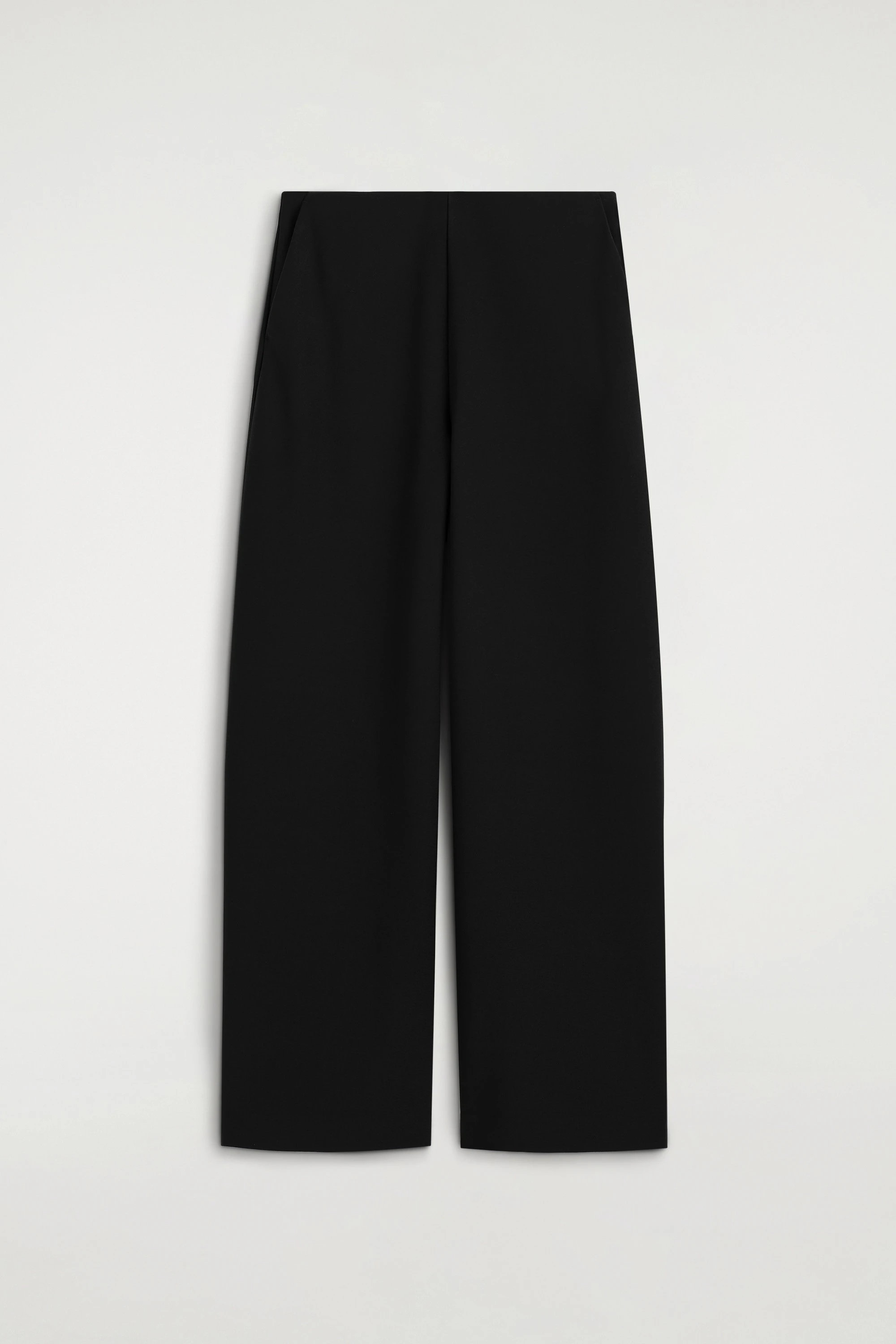 CREPE-JERSEY WIDE-LEG TROUSERS - 6