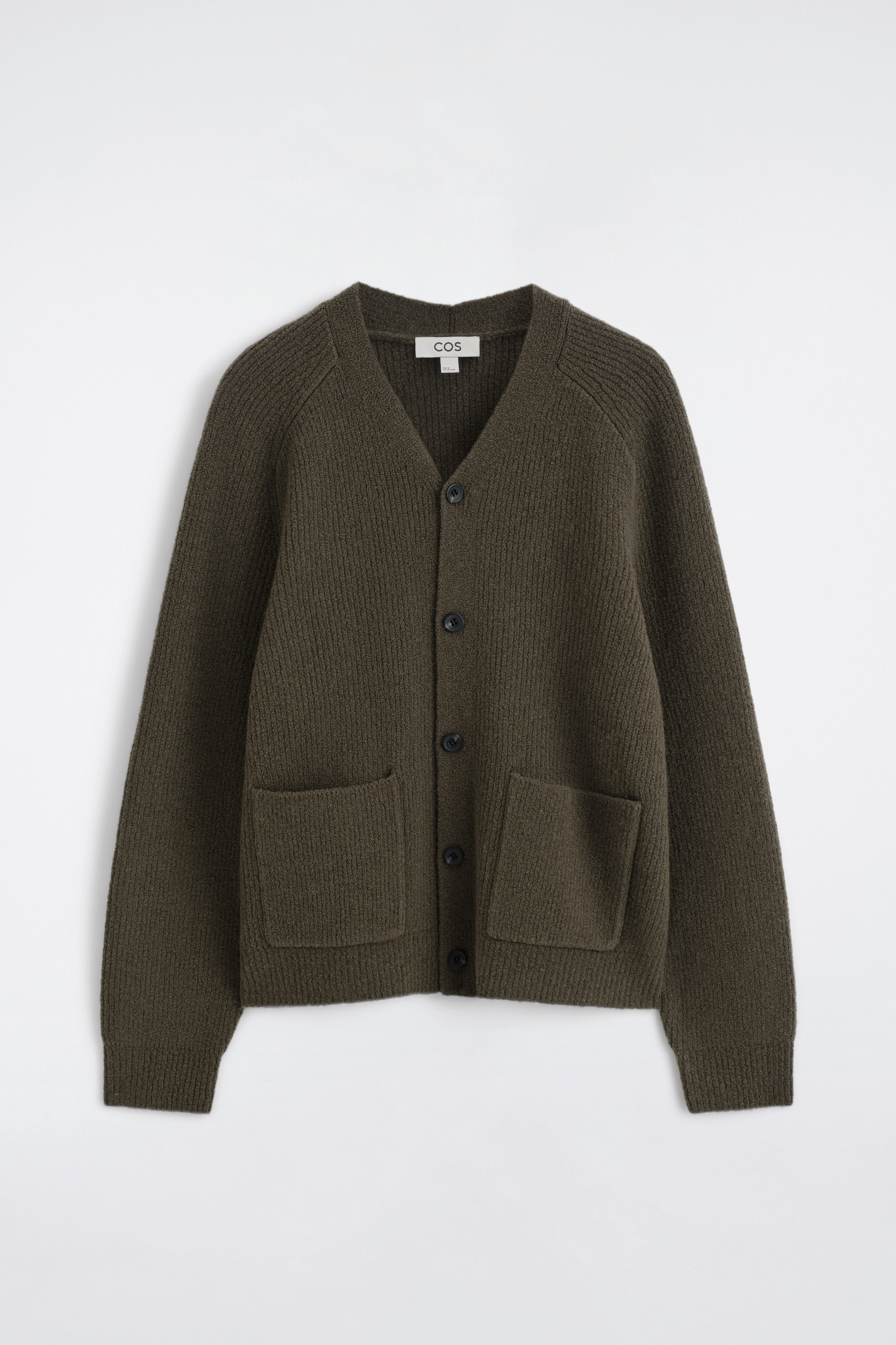 WOOL-BLEND BOUCLÉ CARDIGAN - 7