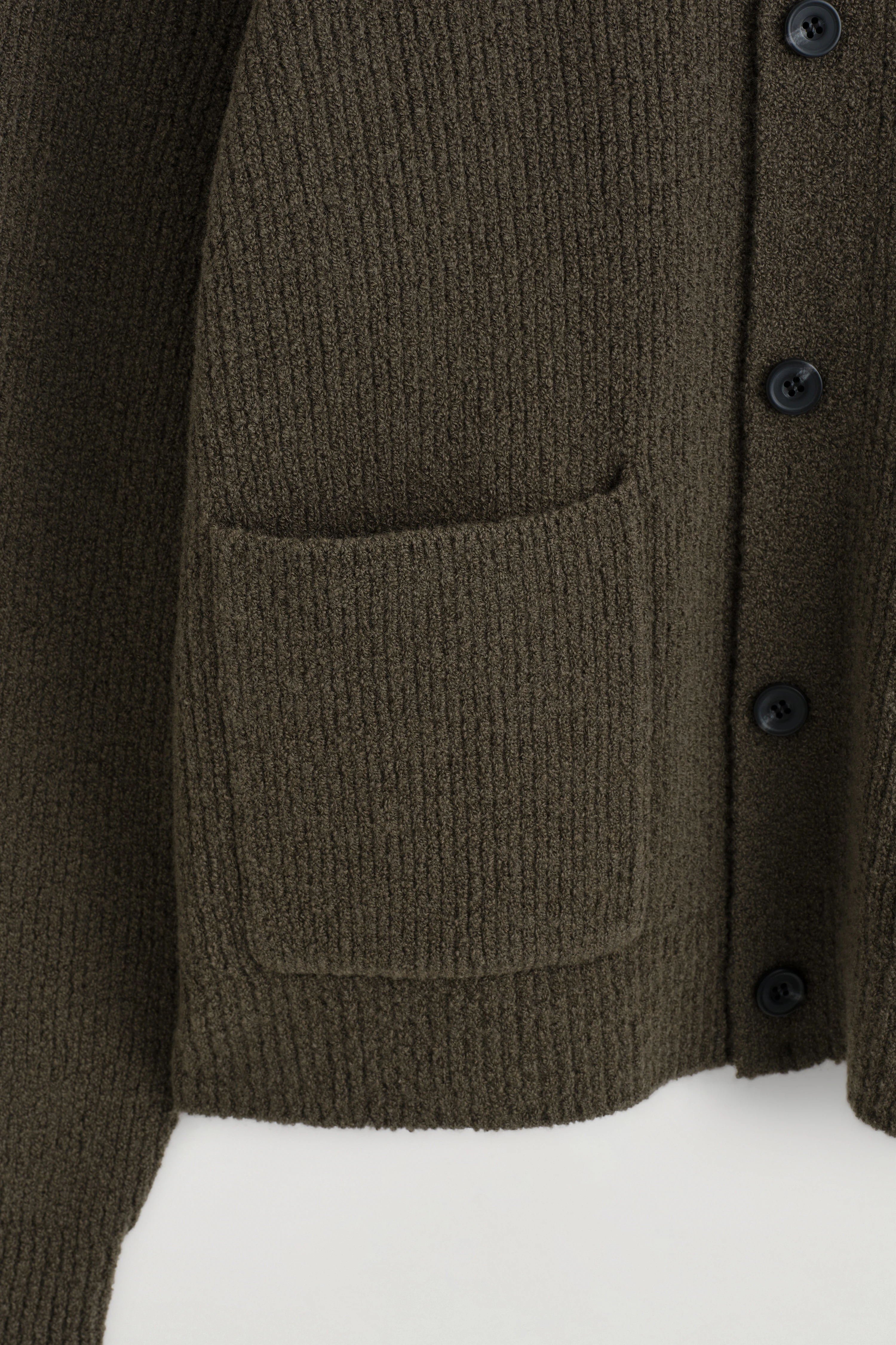 WOOL-BLEND BOUCLÉ CARDIGAN - 8
