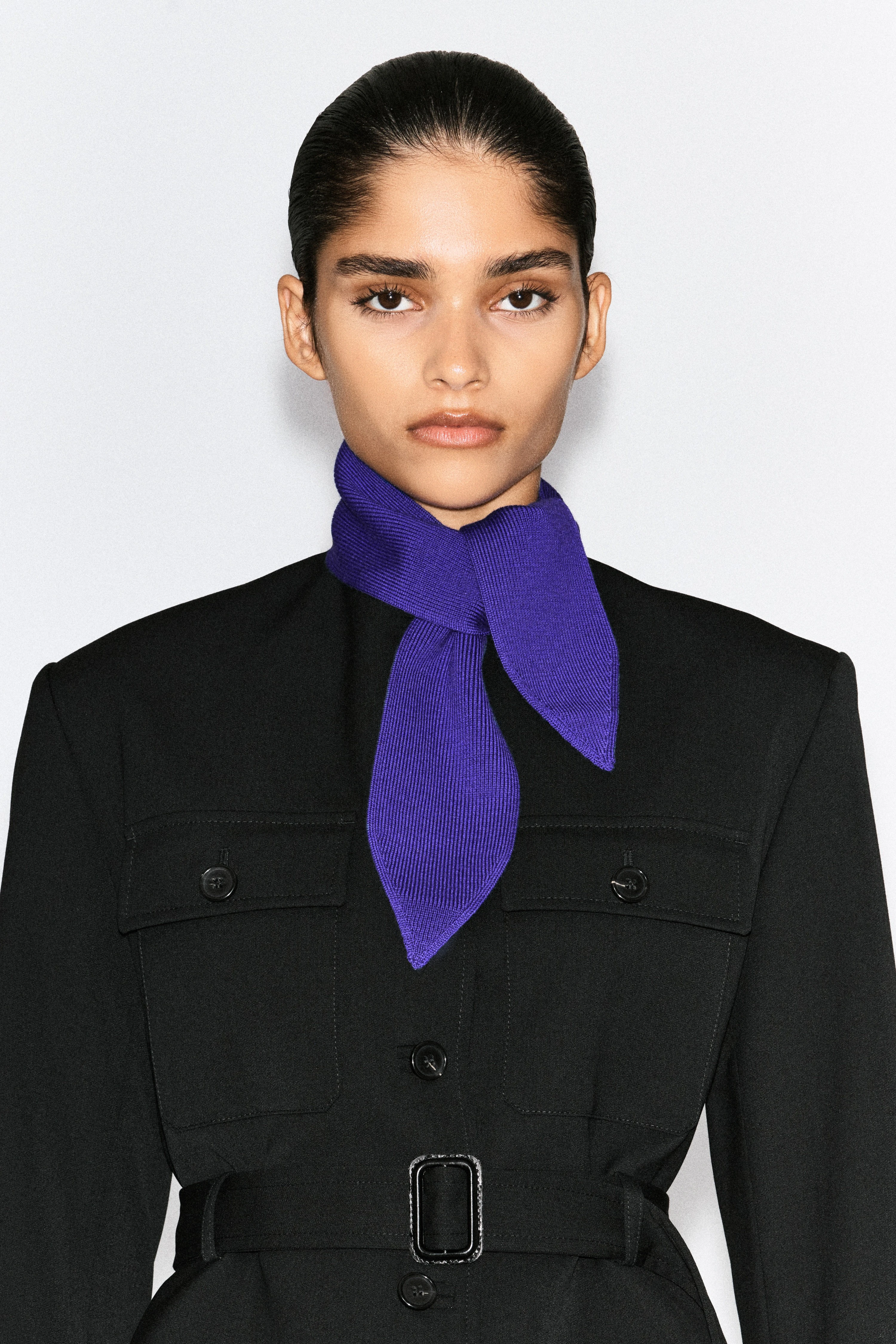MERINO WOOL NECK SCARF - 3