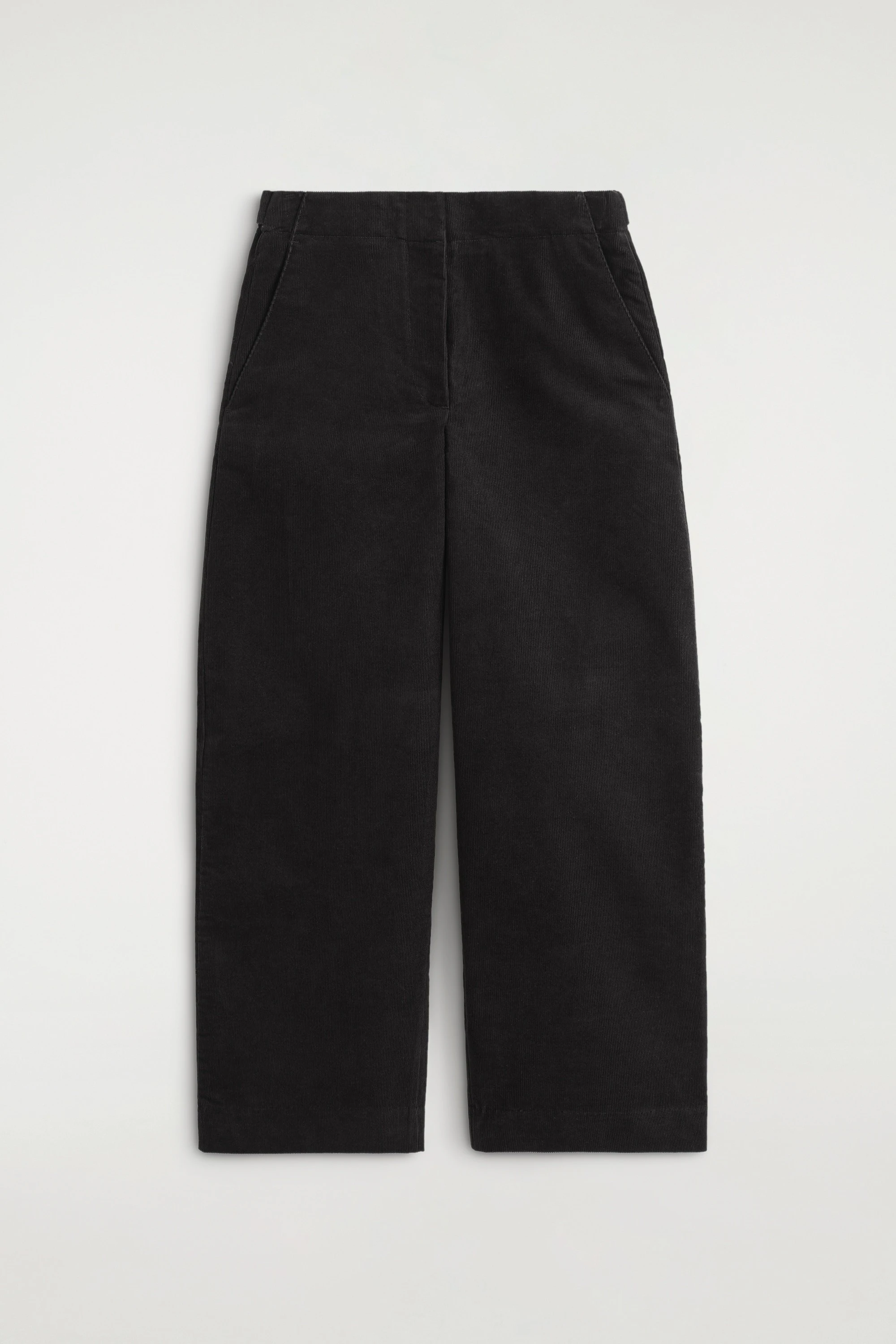 CORDUROY BARREL-LEG TROUSERS - 6