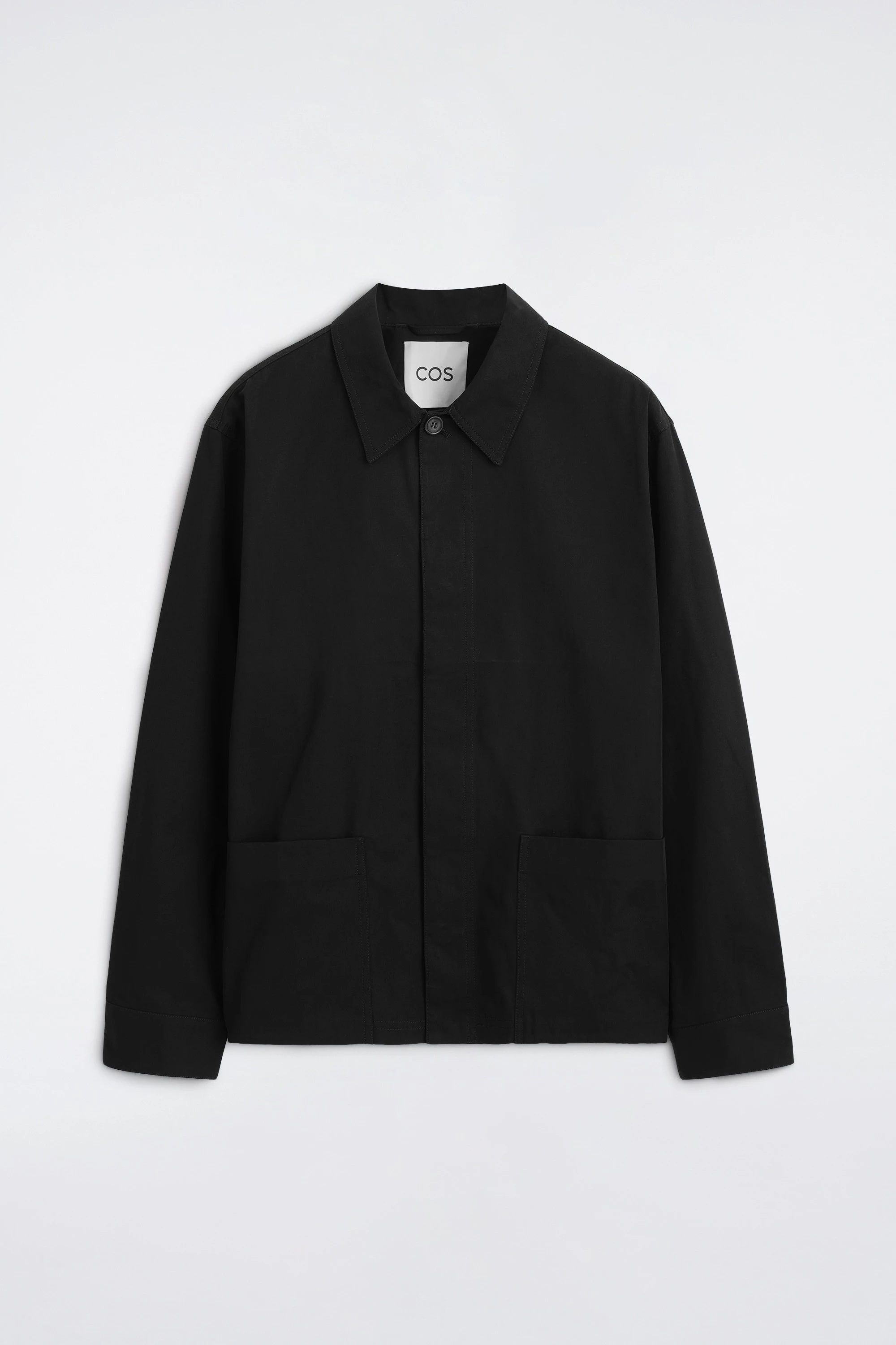 GARMENT-WASHED COTTON-TWILL OVERSHIRT - 6