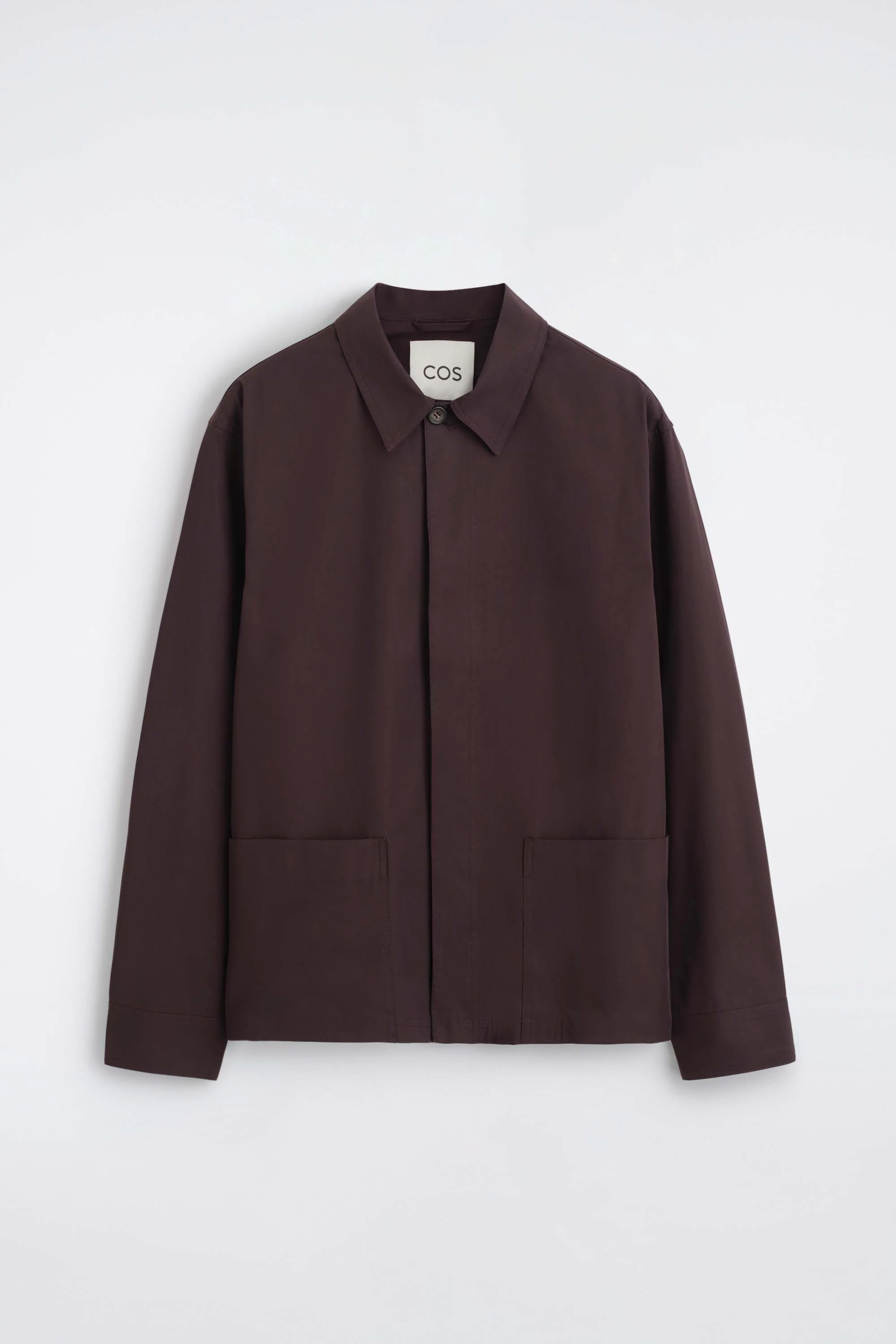 GARMENT-WASHED COTTON-TWILL OVERSHIRT - 6