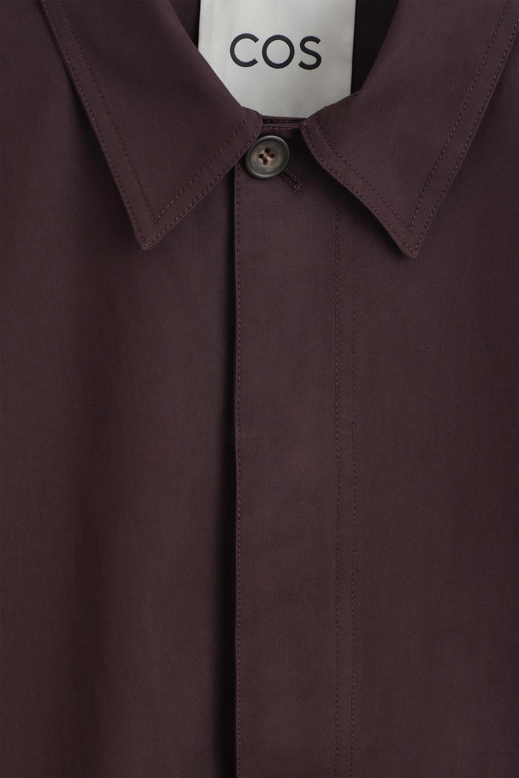 GARMENT-WASHED COTTON-TWILL OVERSHIRT - 7