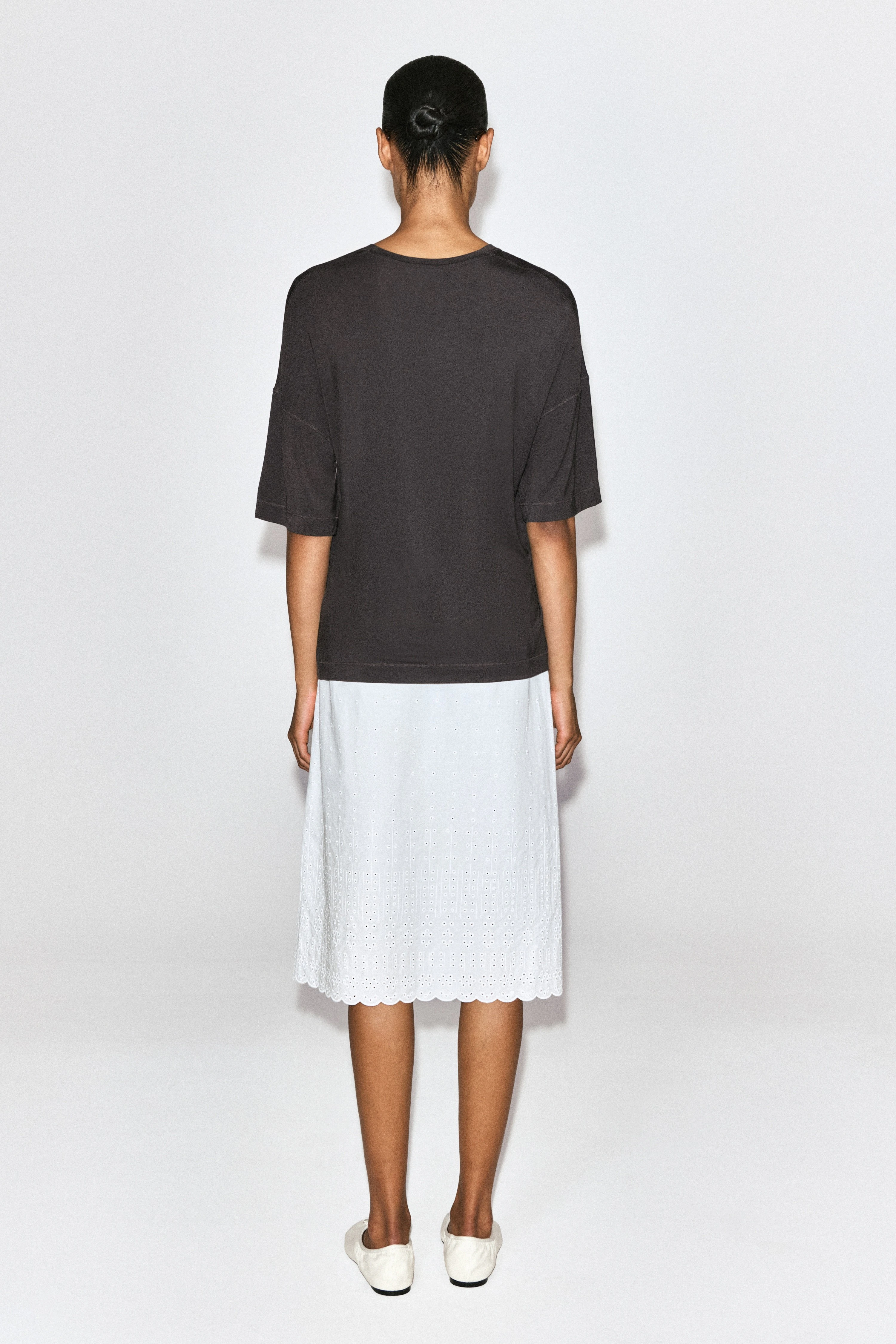 FLUID MODAL SCOOP-NECK T-SHIRT - 2