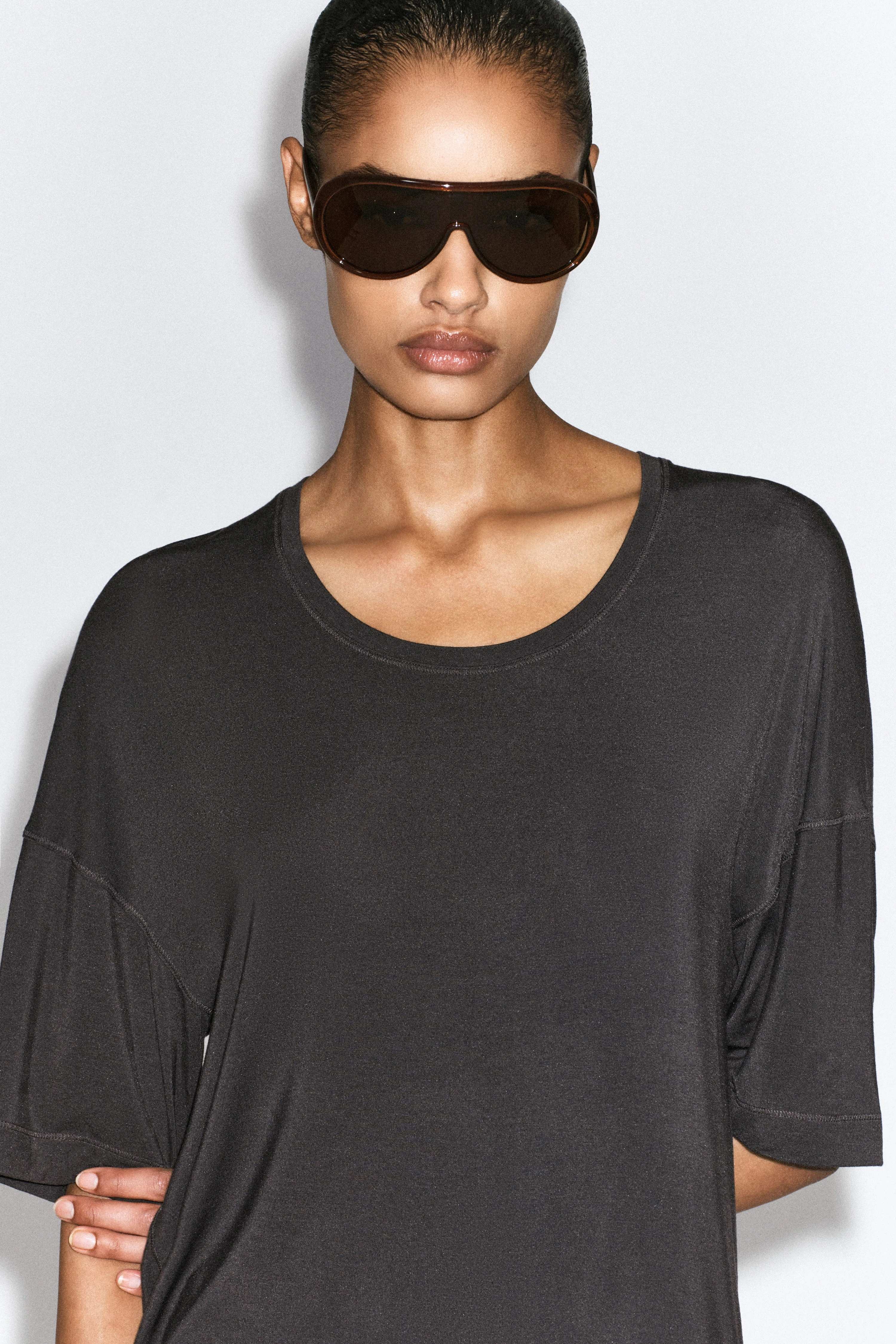FLUID MODAL SCOOP-NECK T-SHIRT - 3