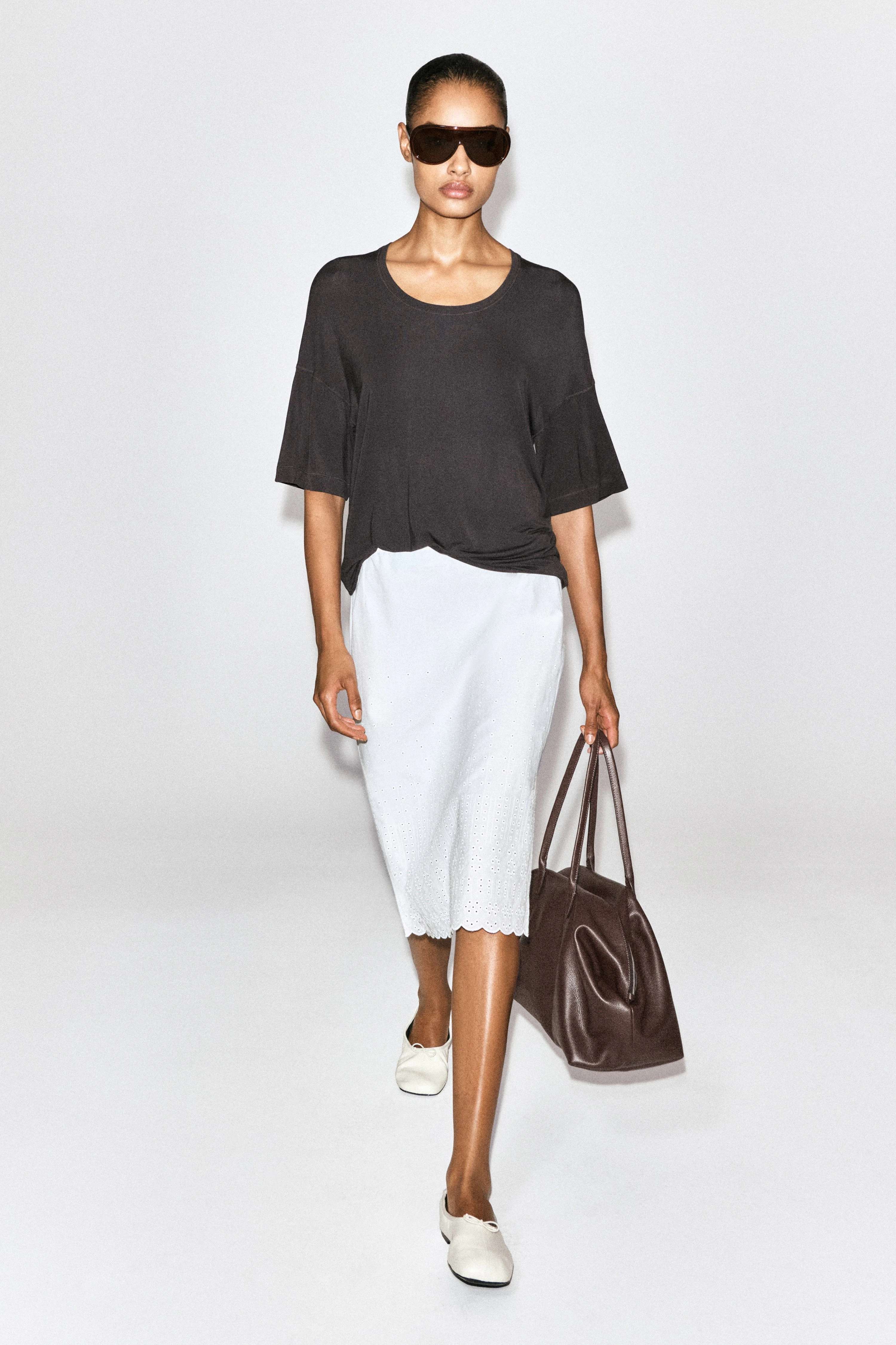 FLUID MODAL SCOOP-NECK T-SHIRT - 4