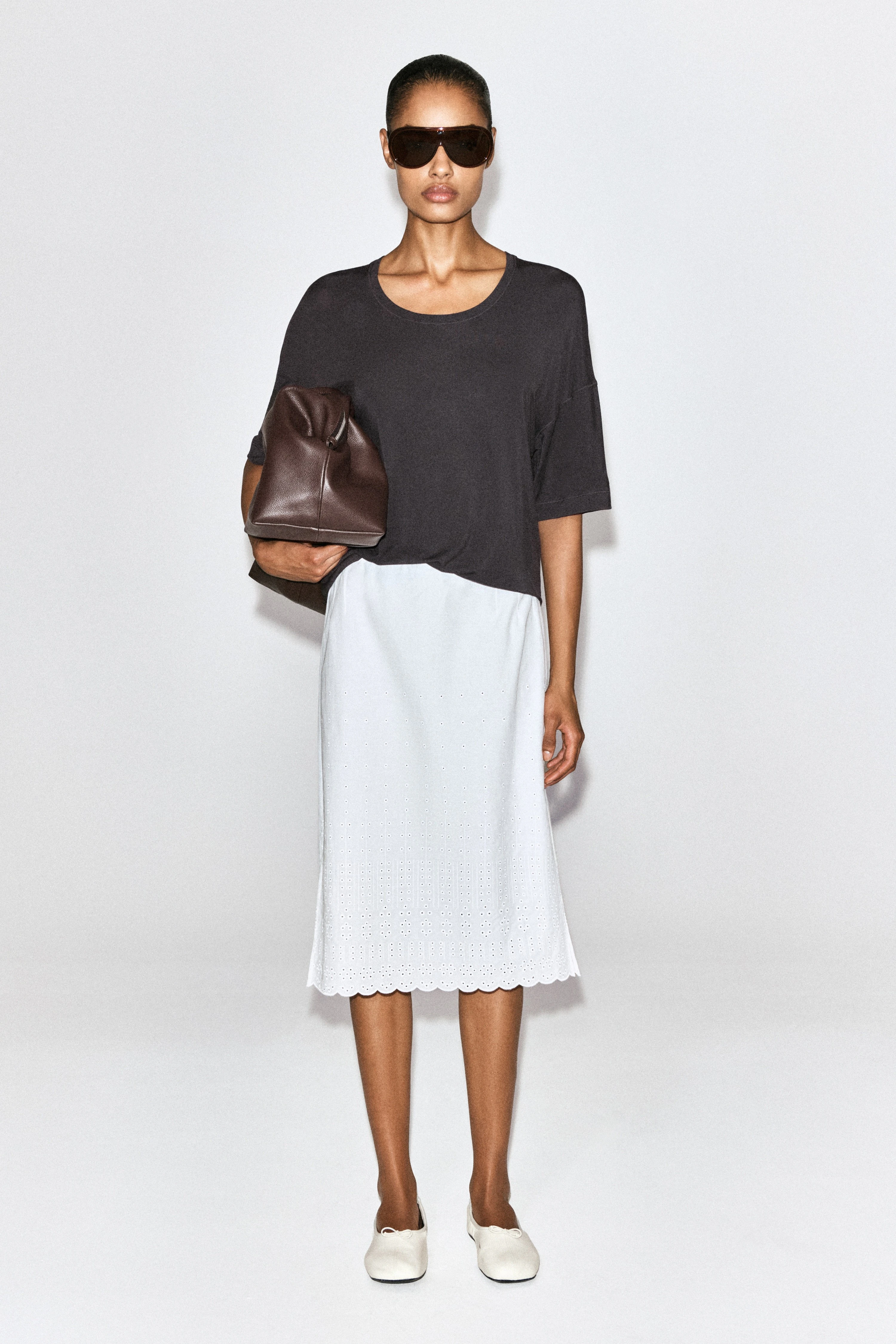 FLUID MODAL SCOOP-NECK T-SHIRT - 5
