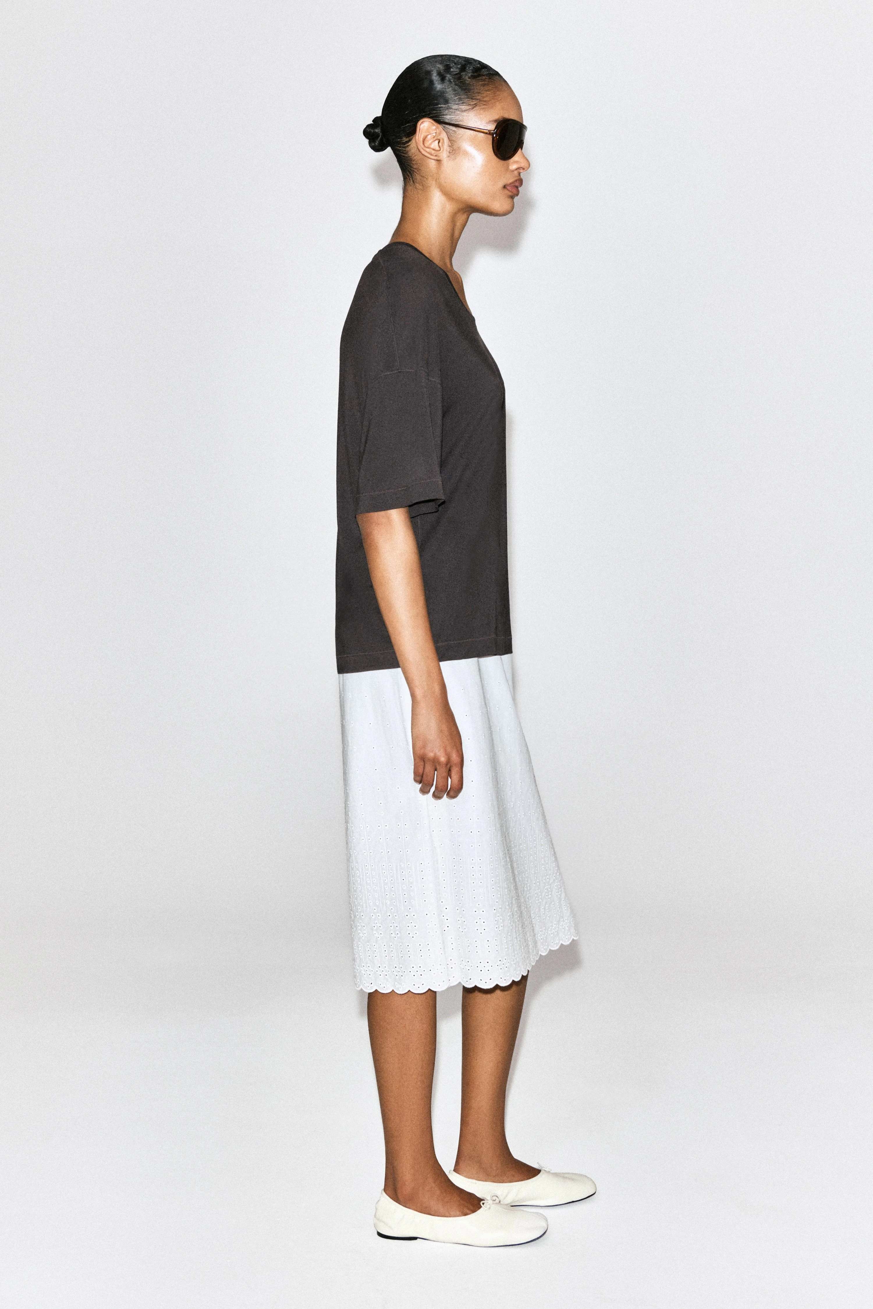 FLUID MODAL SCOOP-NECK T-SHIRT - 6