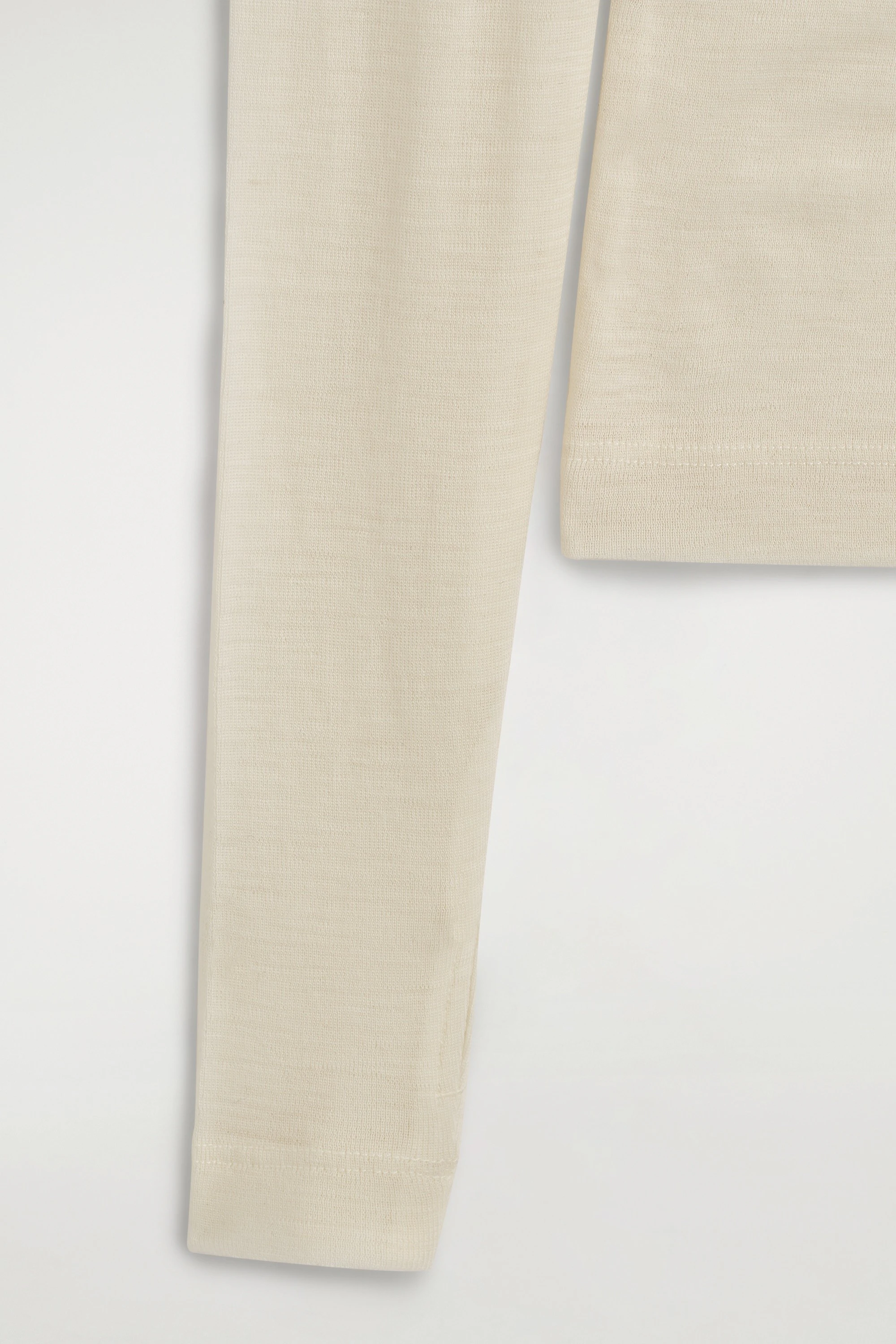 MERINO WOOL BUTTONED FUNNEL-NECK TOP - 8