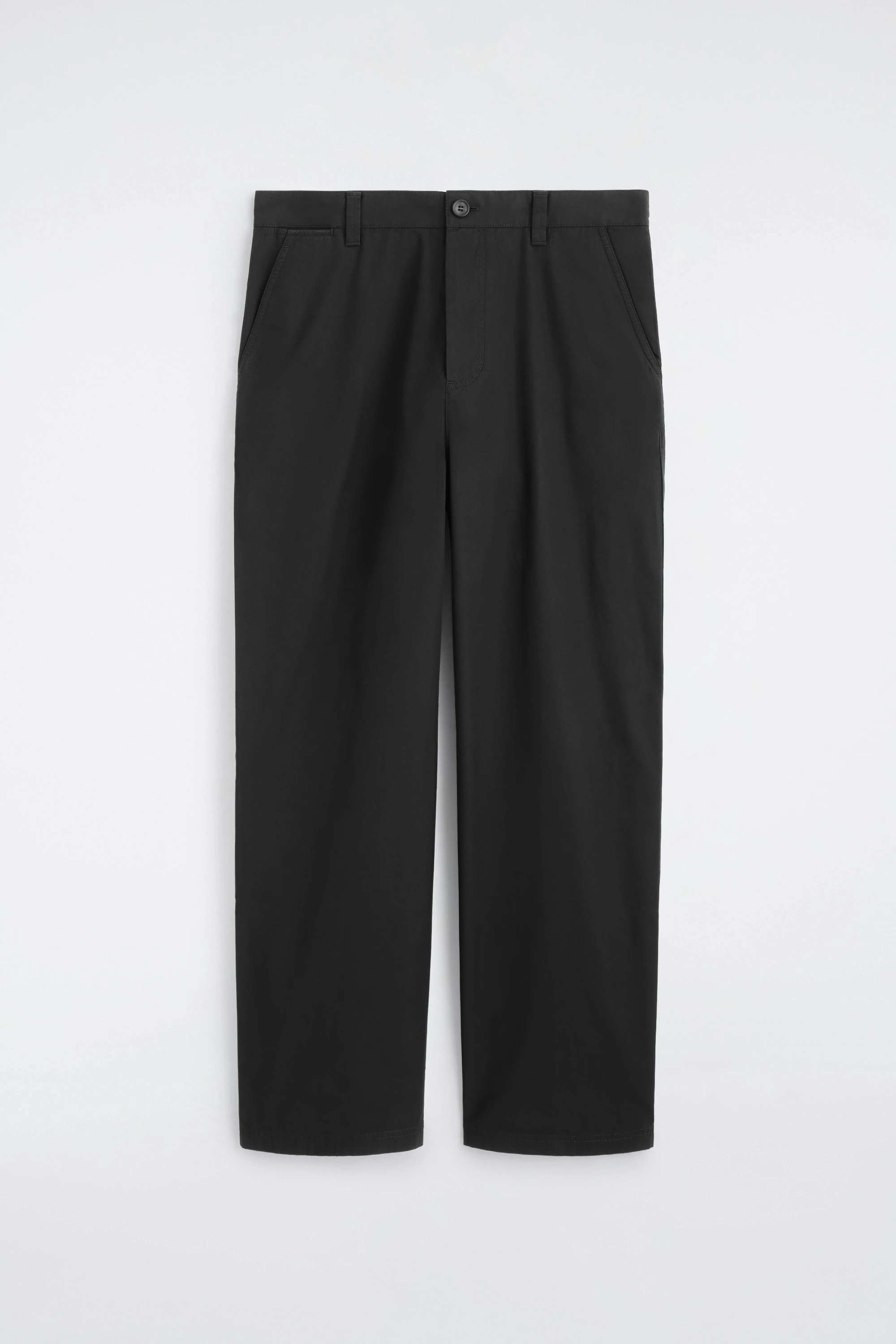 COTTON-TWILL RELAXED-FIT STRAIGHT-LEG TROUSERS - 6