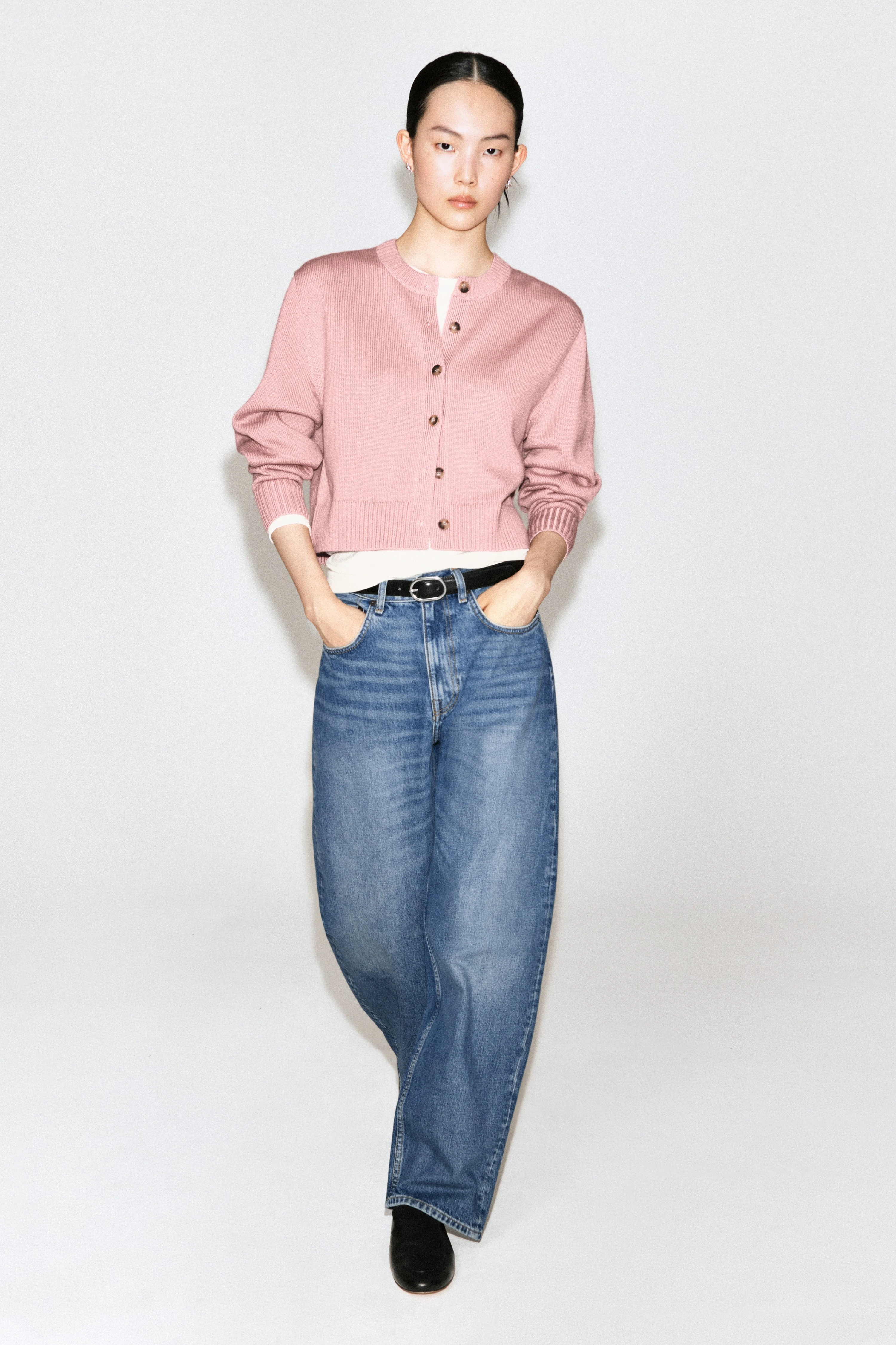 MERINO WOOL CARDIGAN - 4