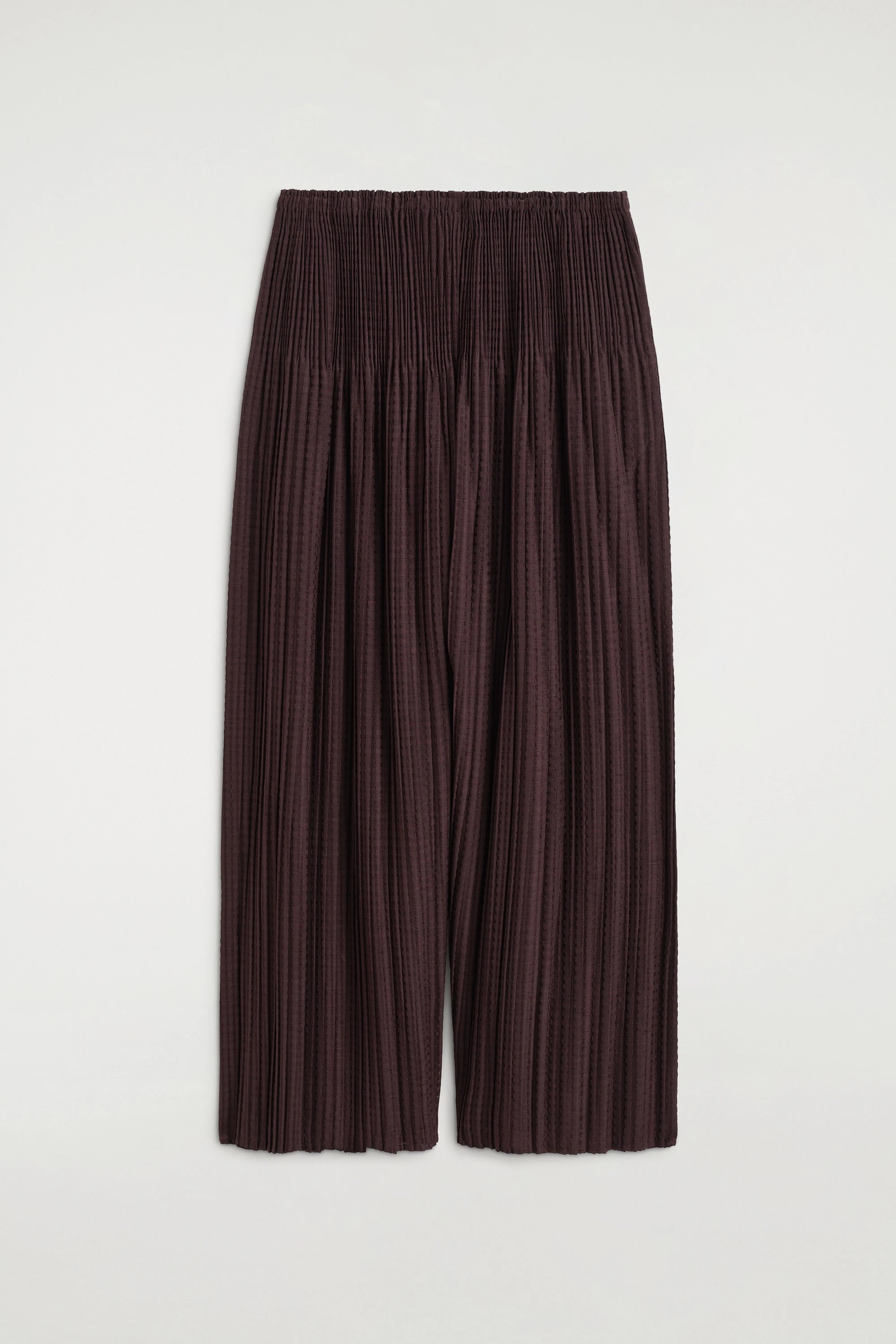 PLEATED JACQUARD CULOTTES - 6