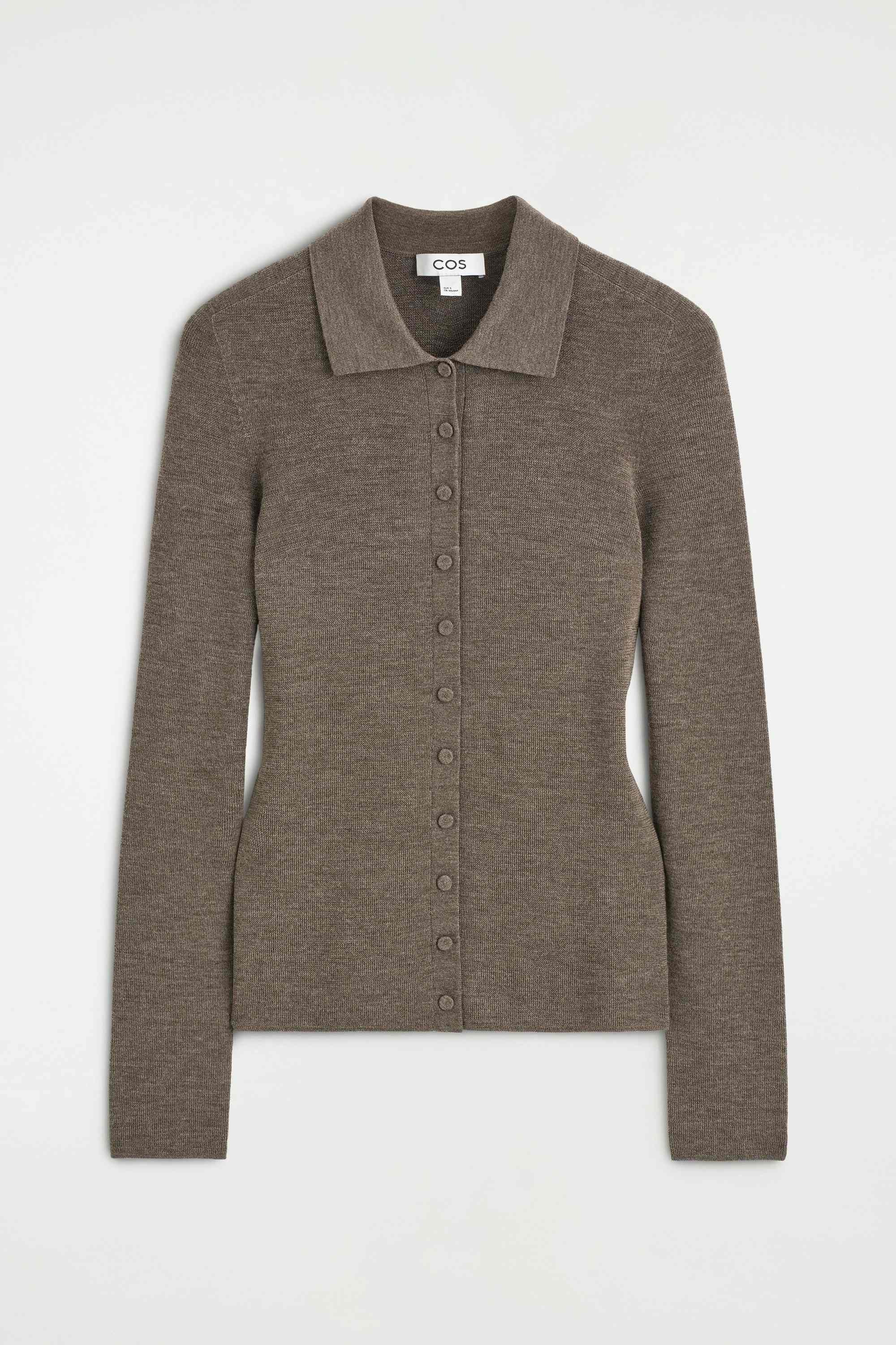 SEAMLESS MERINO WOOL SHIRT - 7