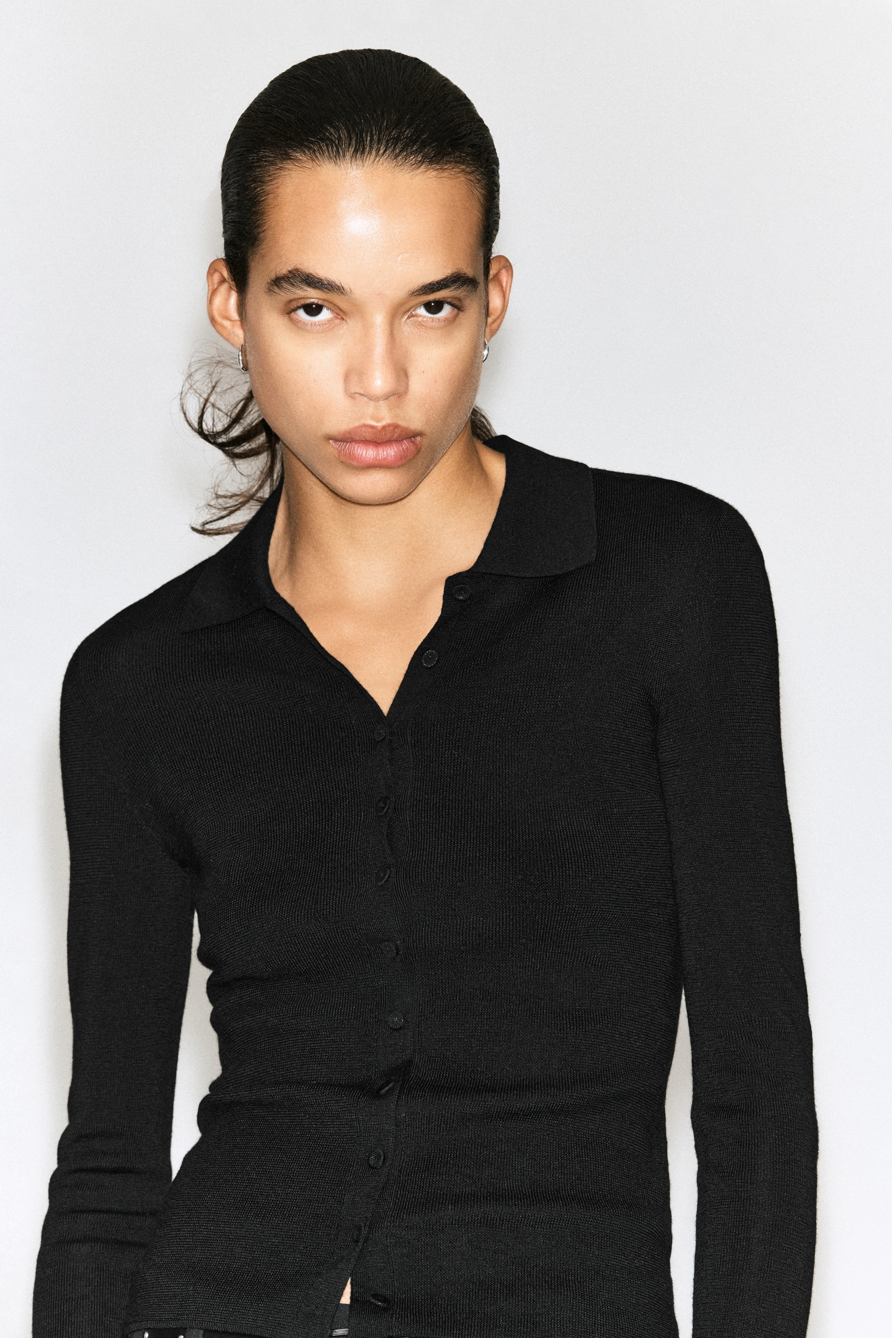 SEAMLESS MERINO WOOL SHIRT - 6
